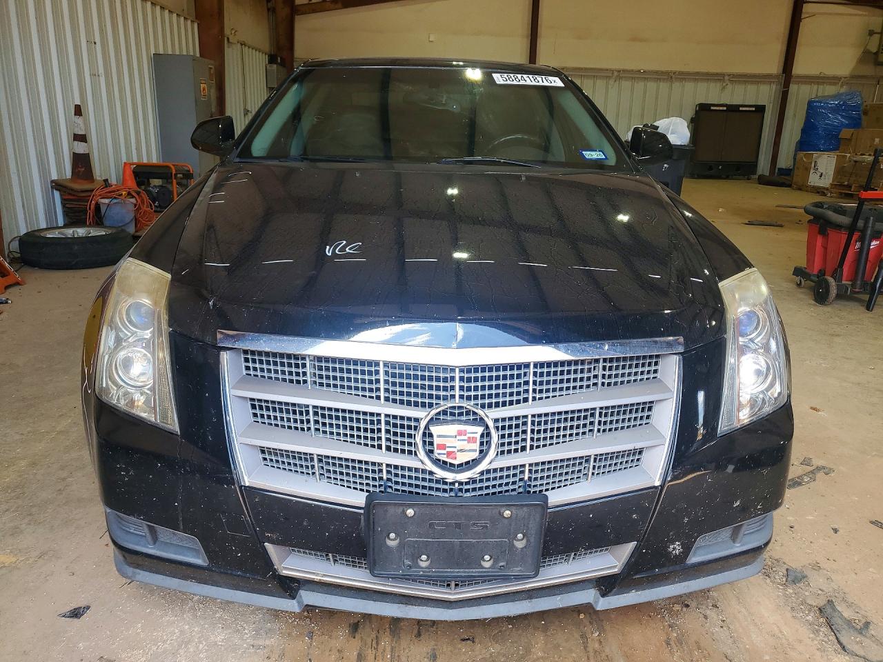 2009 Cadillac Cts Black vin: 1G6DF577390165606