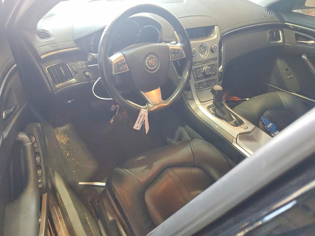 2009 Cadillac Cts Black vin: 1G6DF577390165606