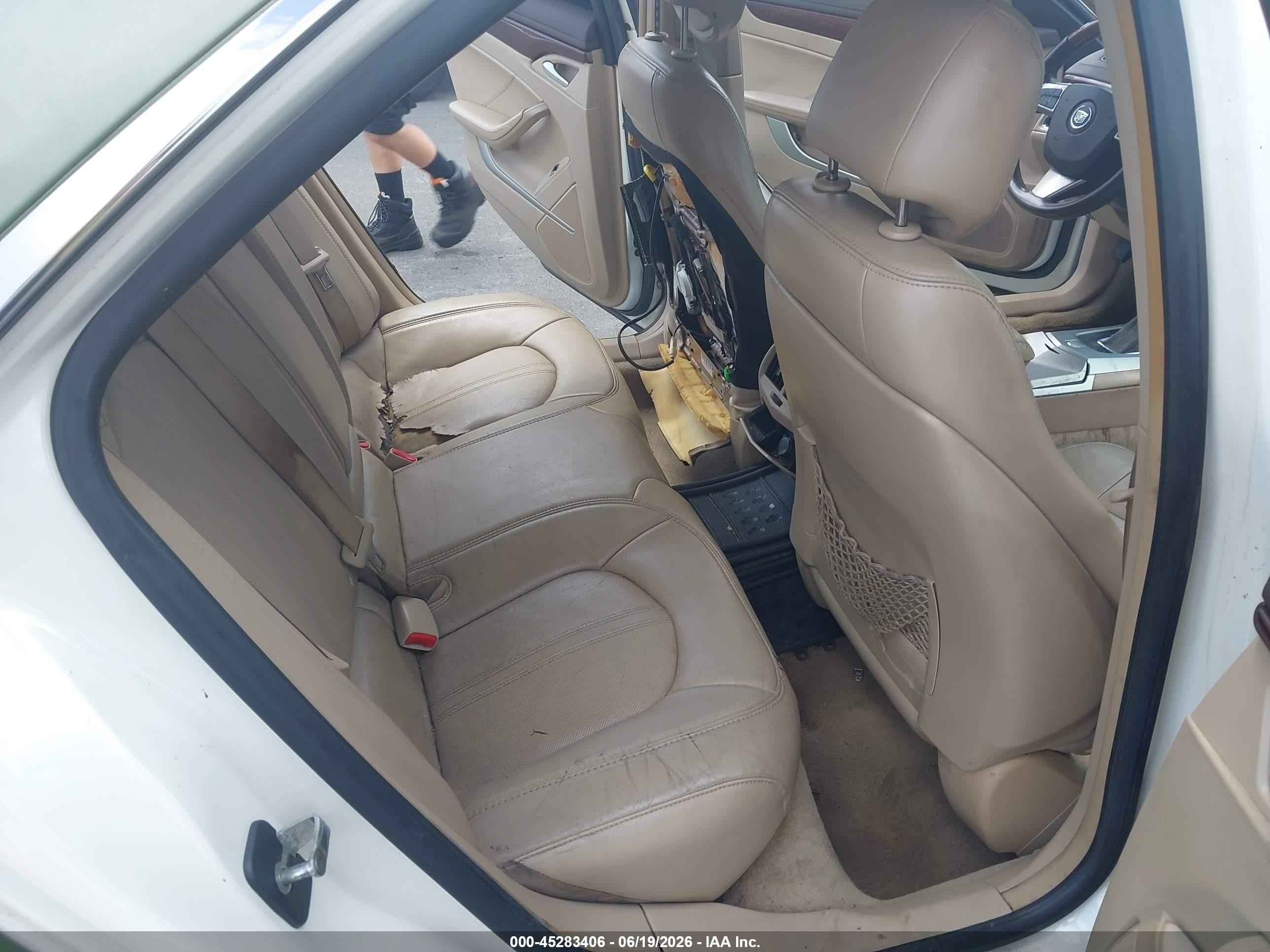 2008 Cadillac Cts Standard Green vin: 1G6DF577480215556