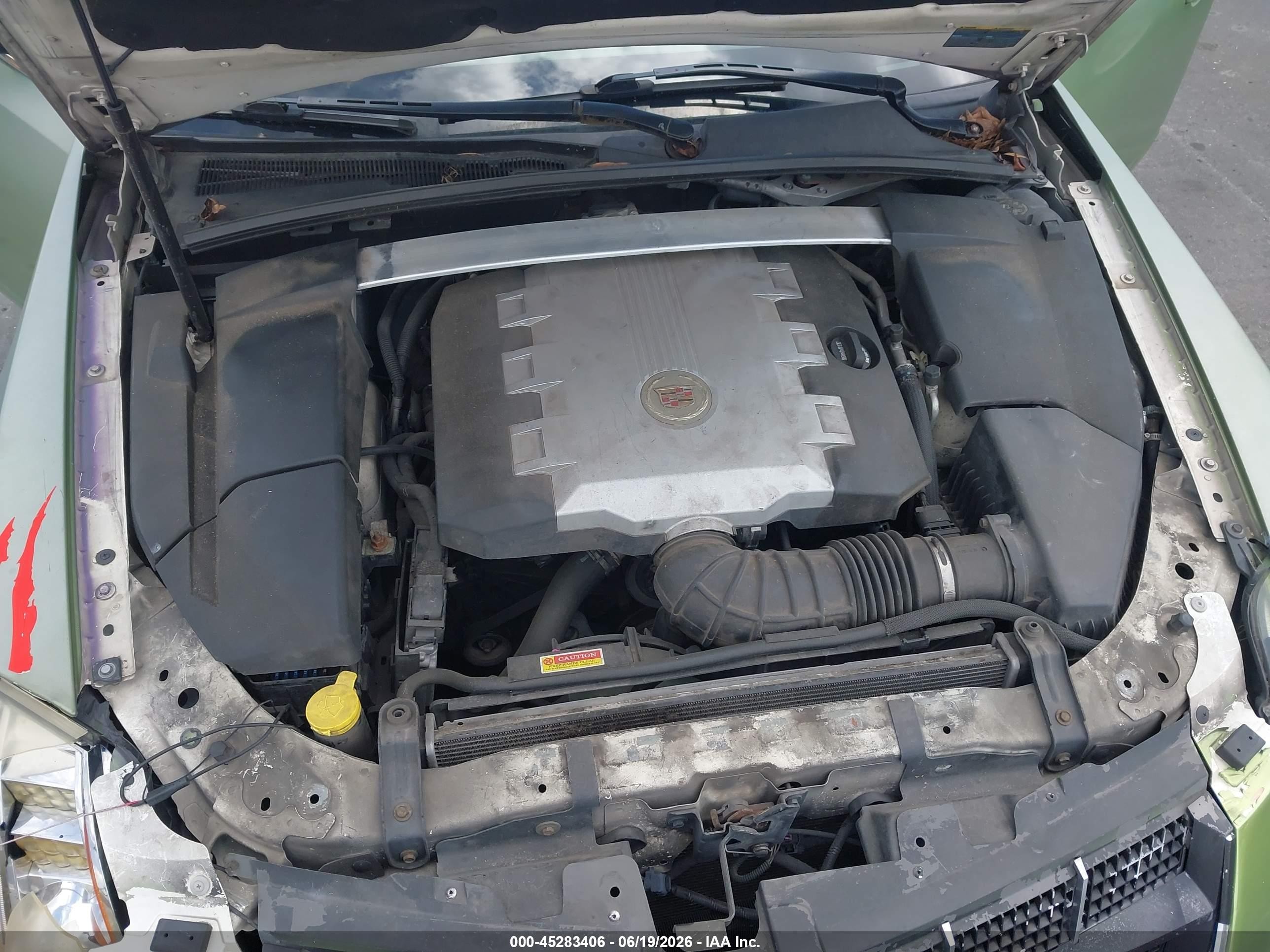 2008 Cadillac Cts Standard Green vin: 1G6DF577480215556