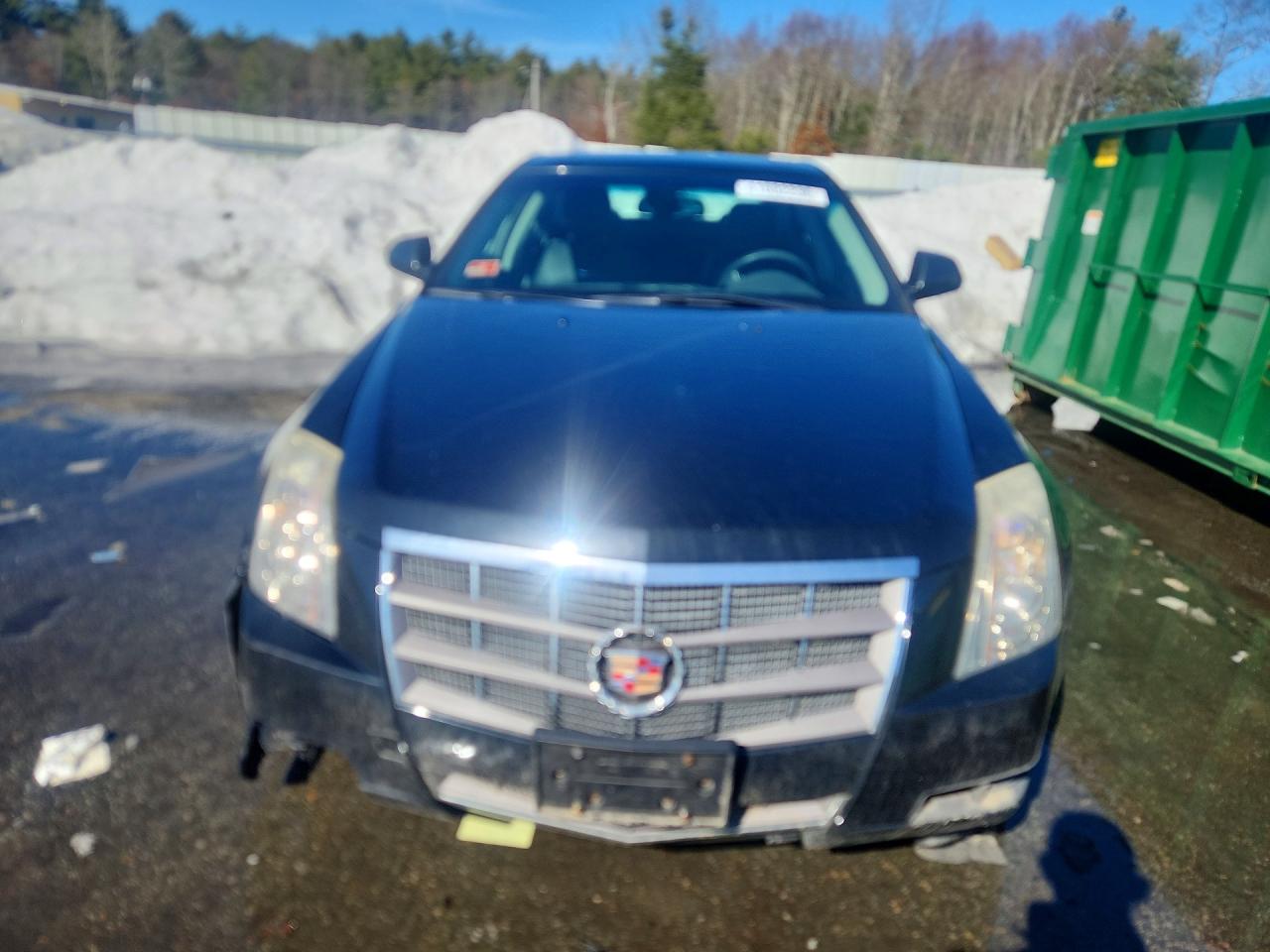 2008 Cadillac Cts Black vin: 1G6DF577480216352