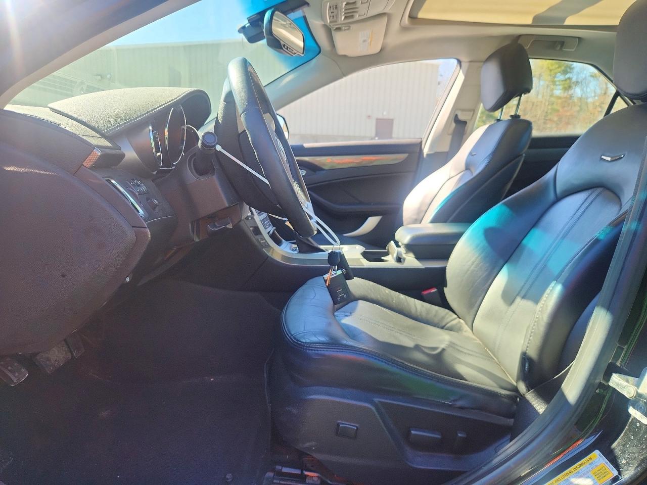 2008 Cadillac Cts Black vin: 1G6DF577480216352