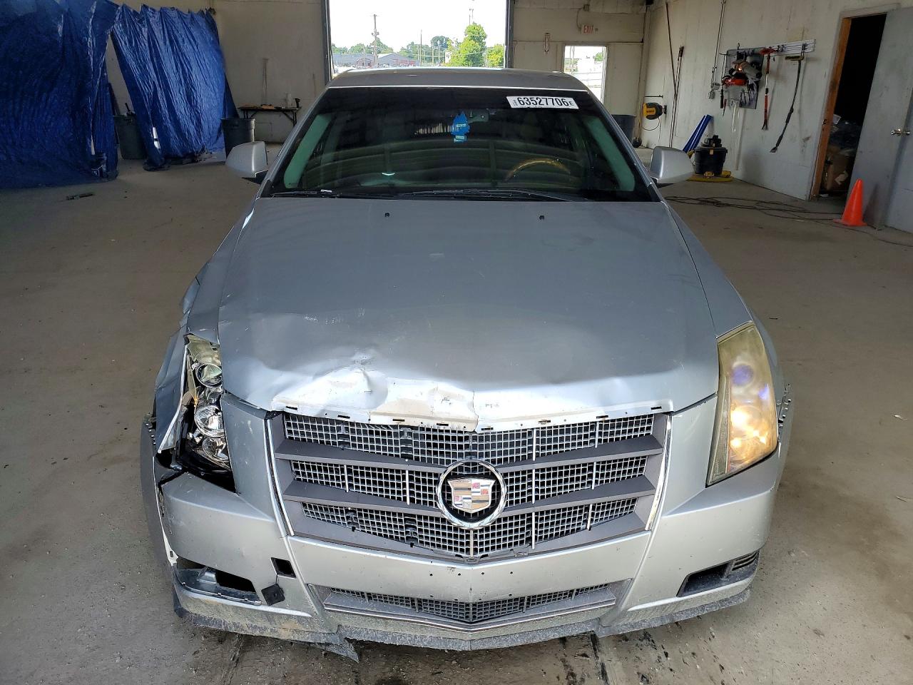 2009 Cadillac Cts Silver vin: 1G6DF577490119122