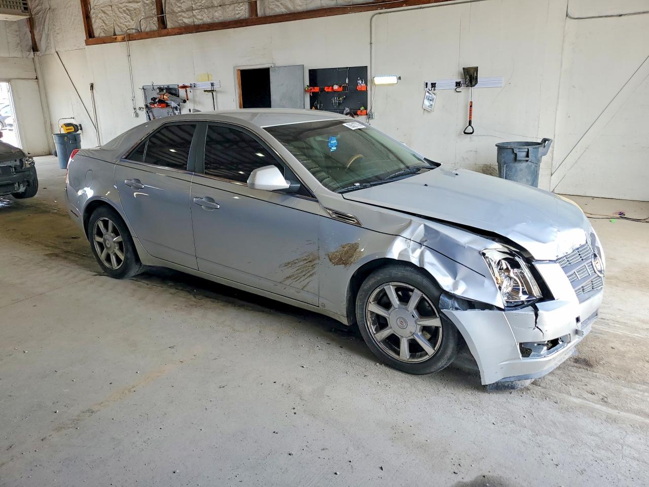 2009 Cadillac Cts Silver vin: 1G6DF577490119122