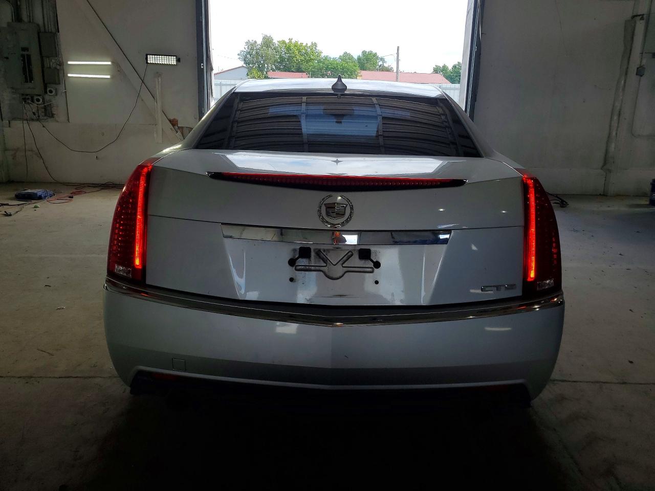 2009 Cadillac Cts Silver vin: 1G6DF577490119122