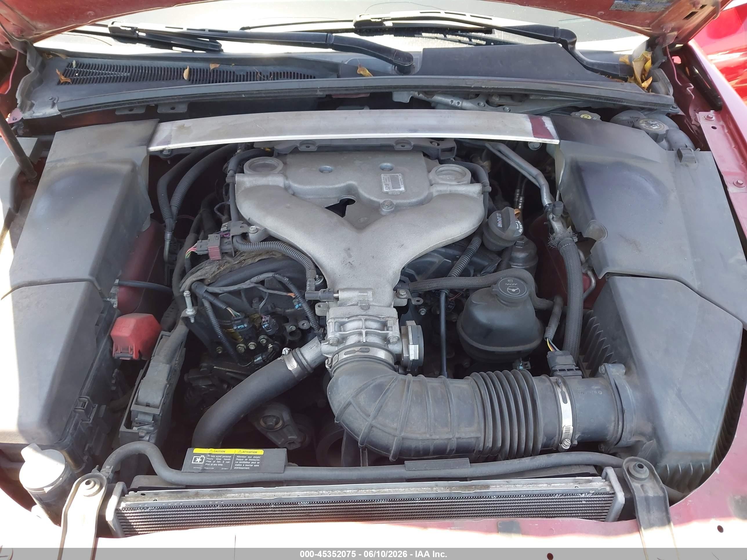 2009 Cadillac Cts Standard Красный vin: 1G6DF577490170507
