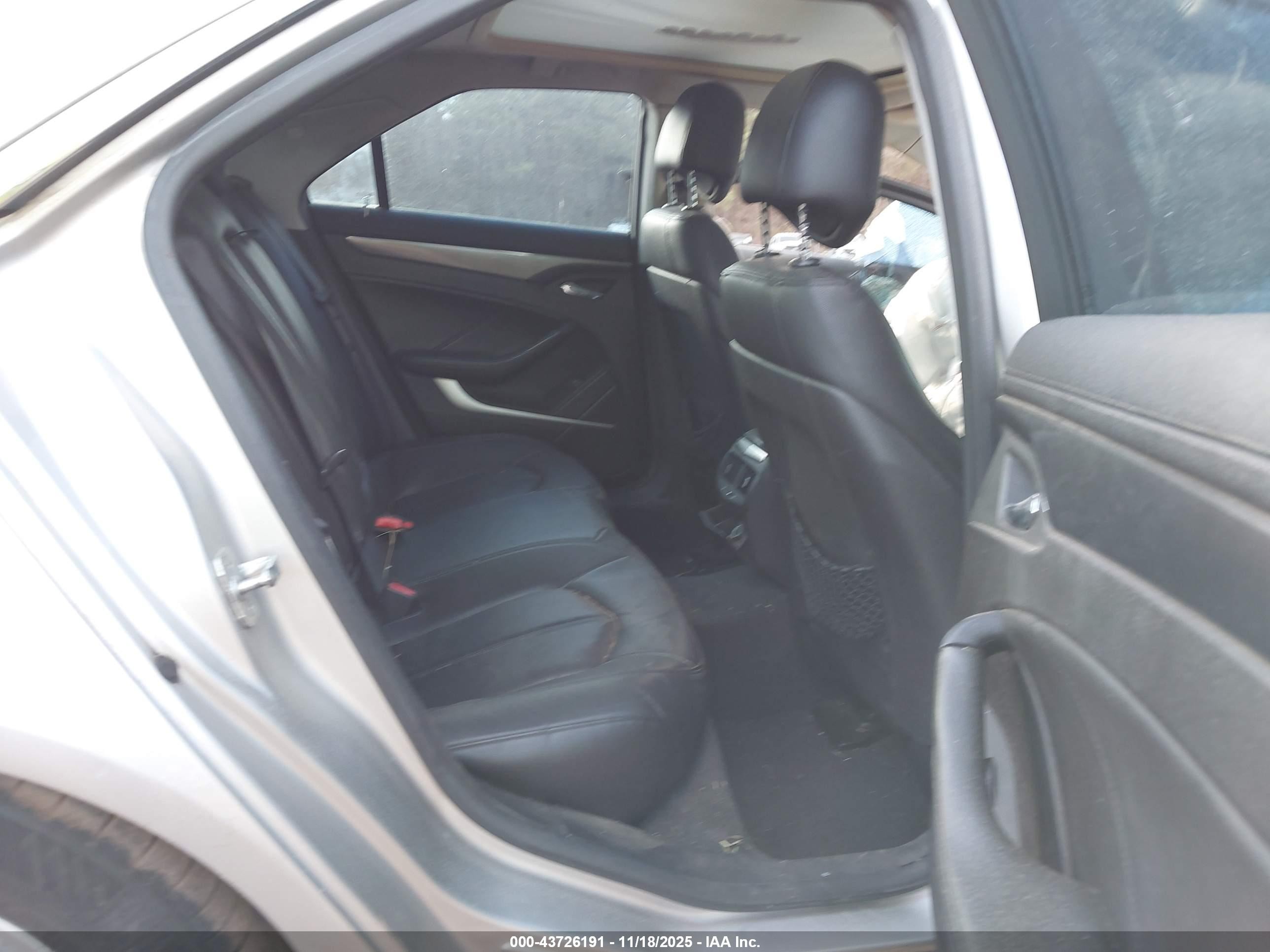 2008 Cadillac Cts Standard Silver vin: 1G6DF577580137711