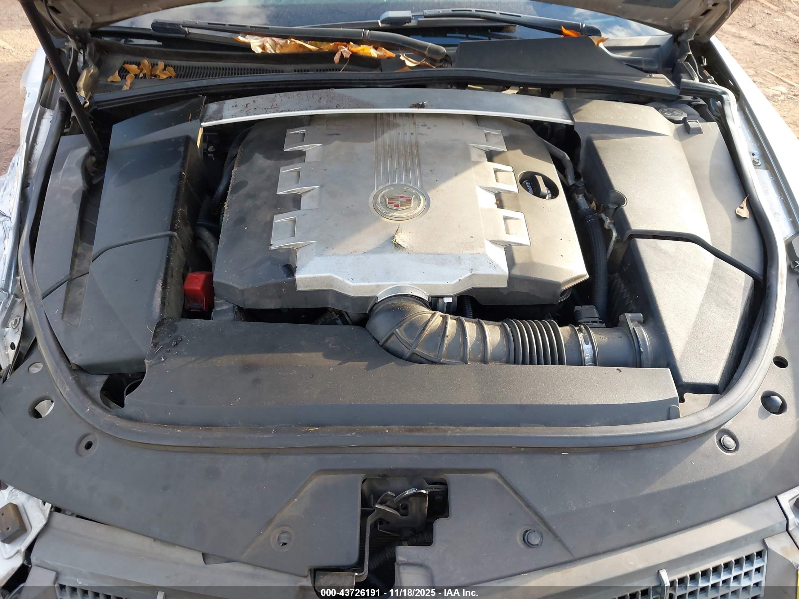 2008 Cadillac Cts Standard Silver vin: 1G6DF577580137711