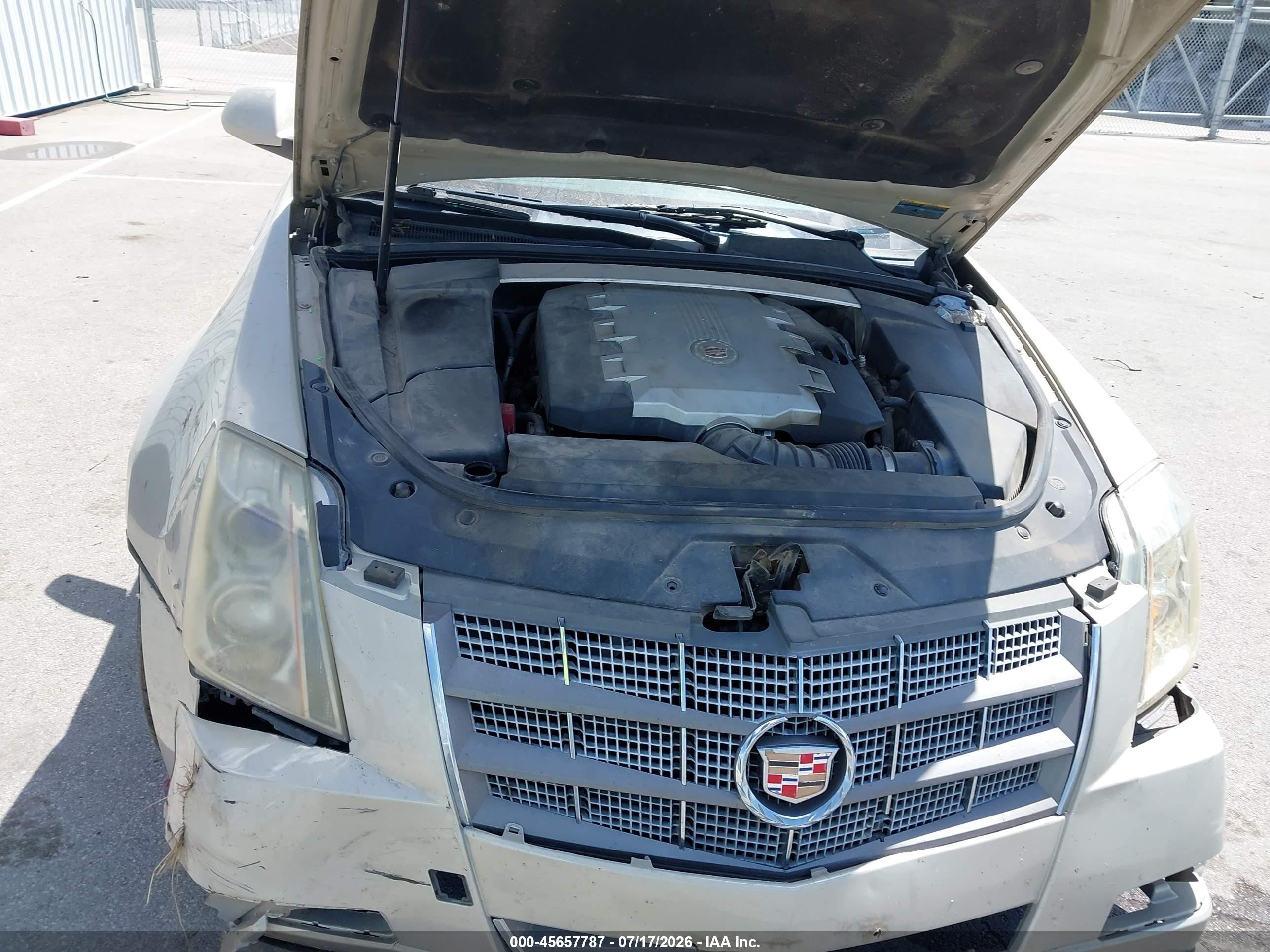 2009 Cadillac Cts Rwd W/1sa Brown vin: 1G6DF577590105715