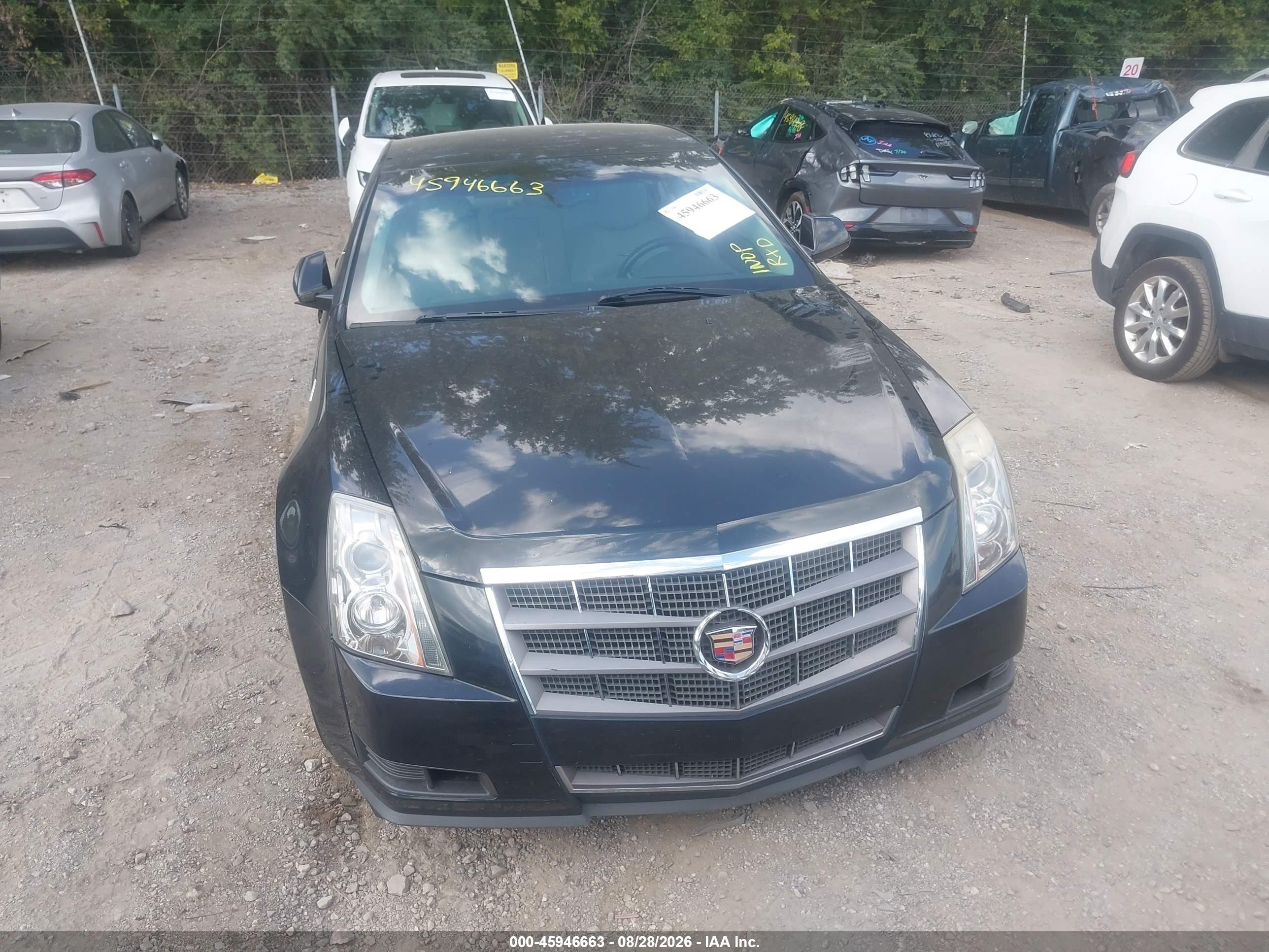 2009 Cadillac Cts Rwd W/1sa Black vin: 1G6DF577590140867