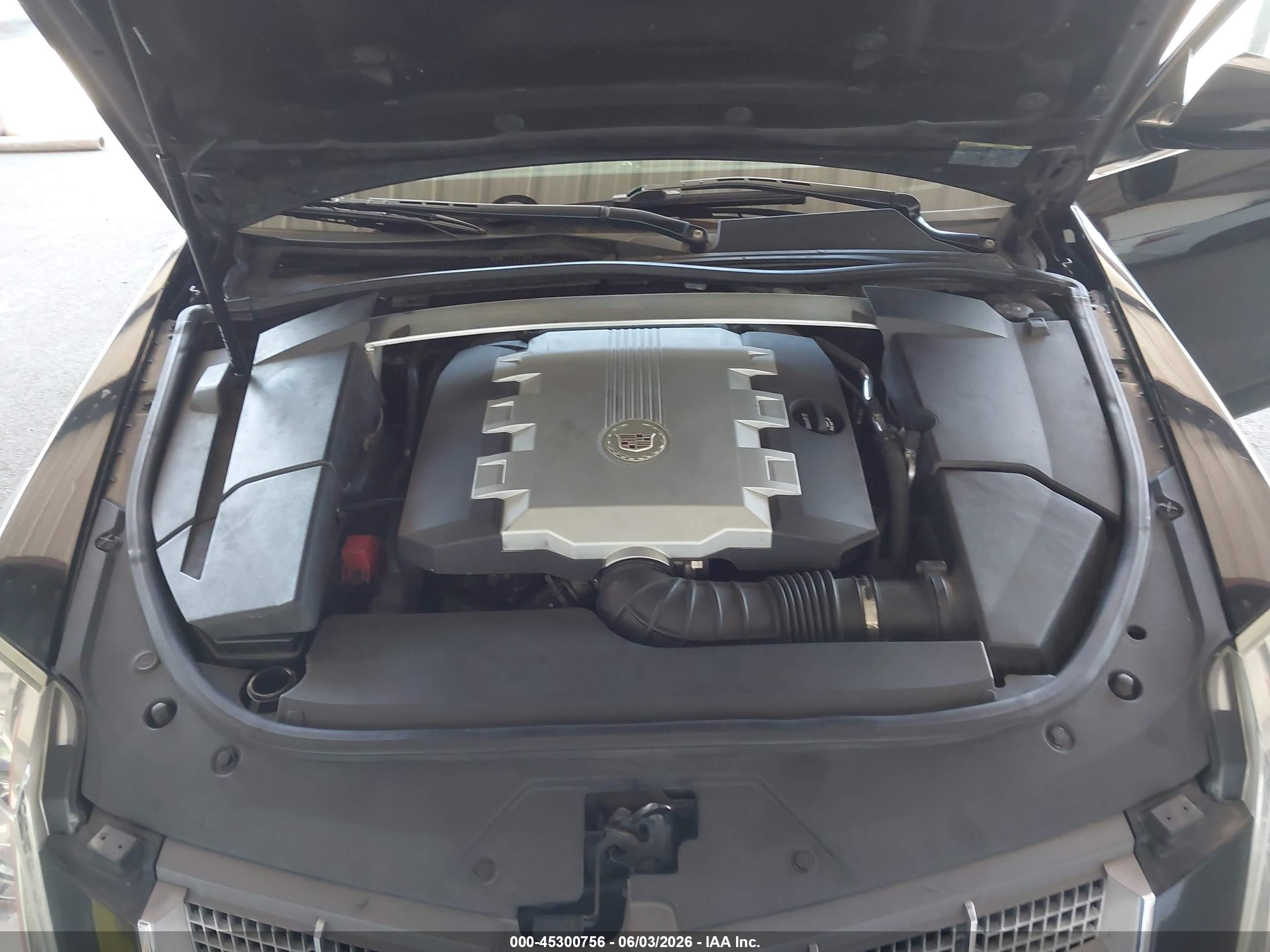 2008 Cadillac Cts Standard Black vin: 1G6DF577680144280