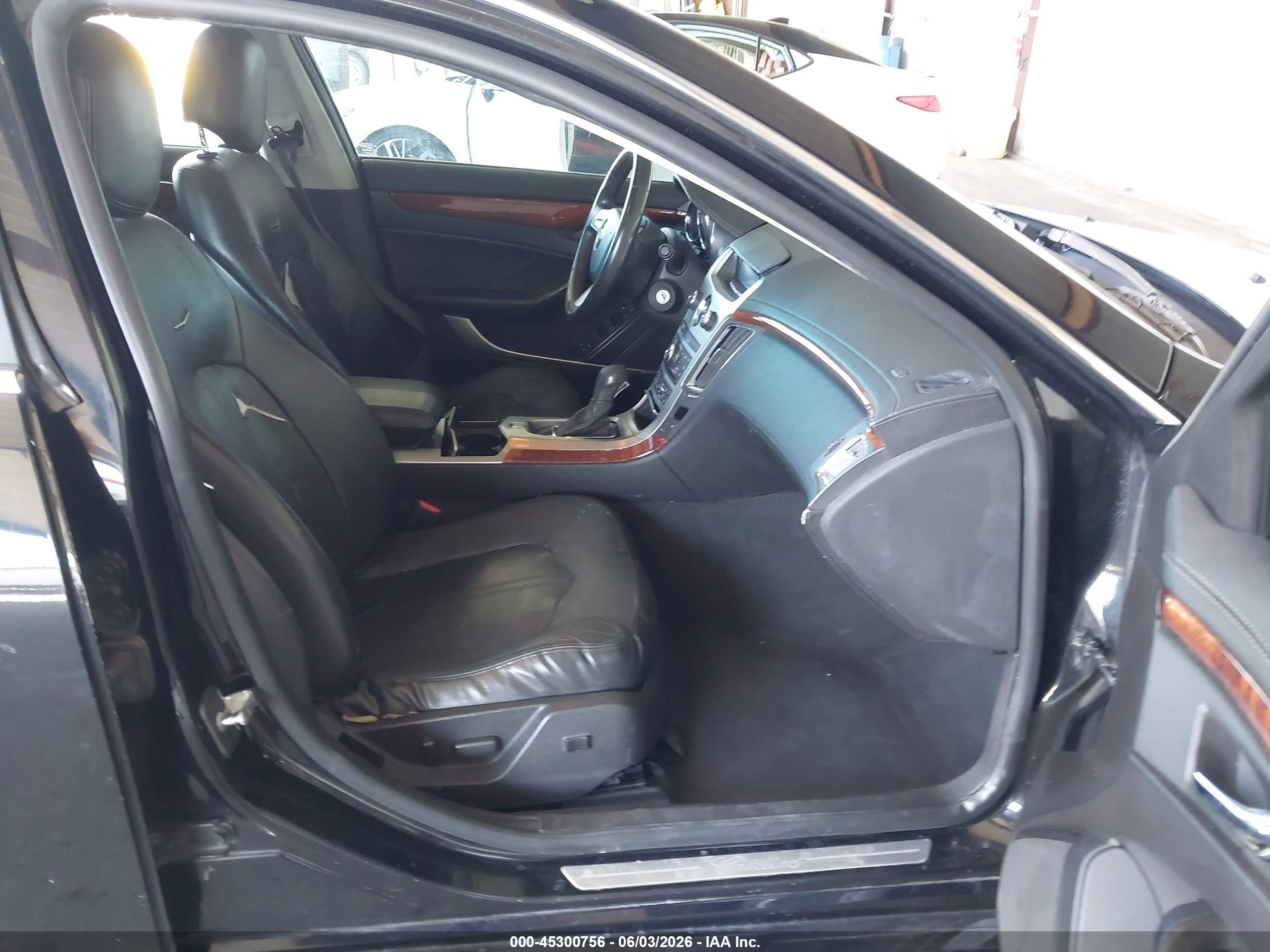 2008 Cadillac Cts Standard Black vin: 1G6DF577680144280
