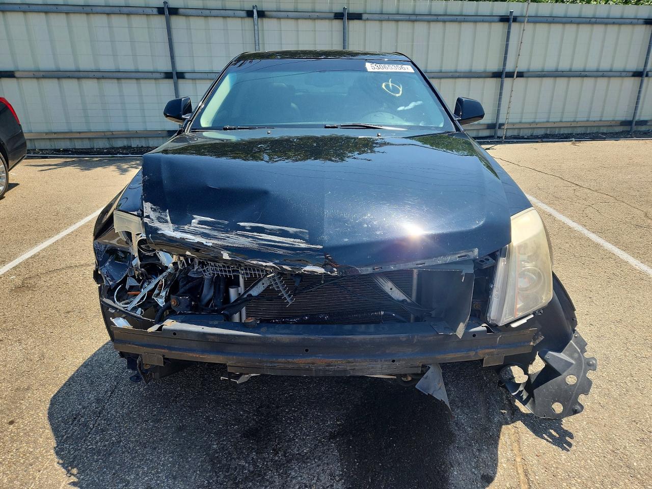 2008 Cadillac Cts Black vin: 1G6DF577680207197