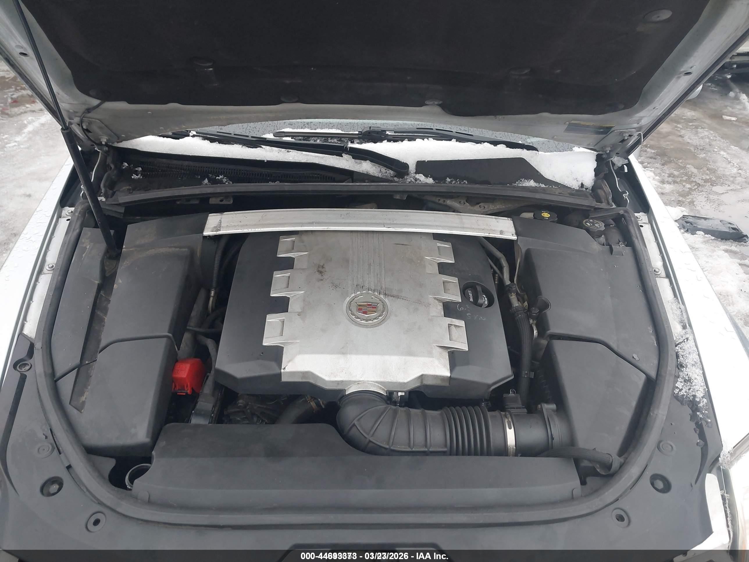 2009 Cadillac Cts Standard Silver vin: 1G6DF577690118005
