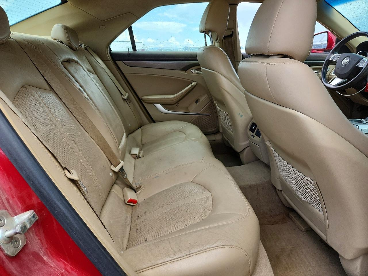 2009 Cadillac Cts Maroon vin: 1G6DF577690162084