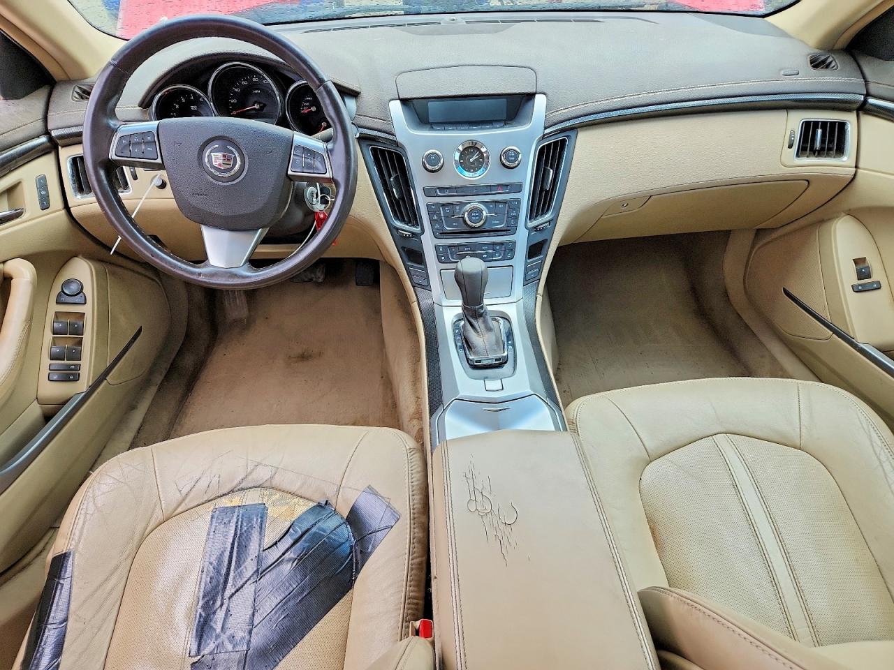 2009 Cadillac Cts Maroon vin: 1G6DF577690162084