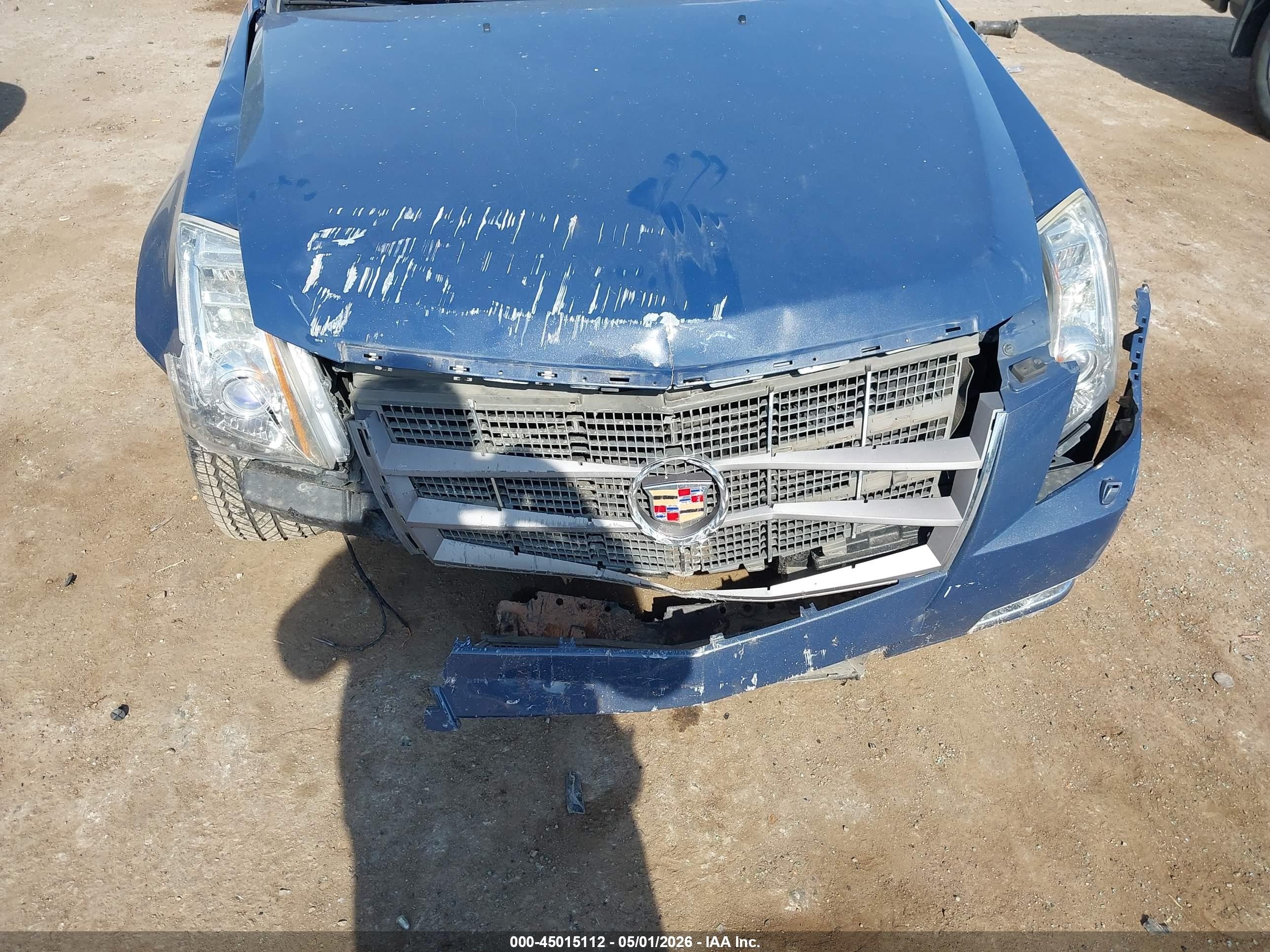 2009 Cadillac Cts Standard Blue vin: 1G6DF577690167110