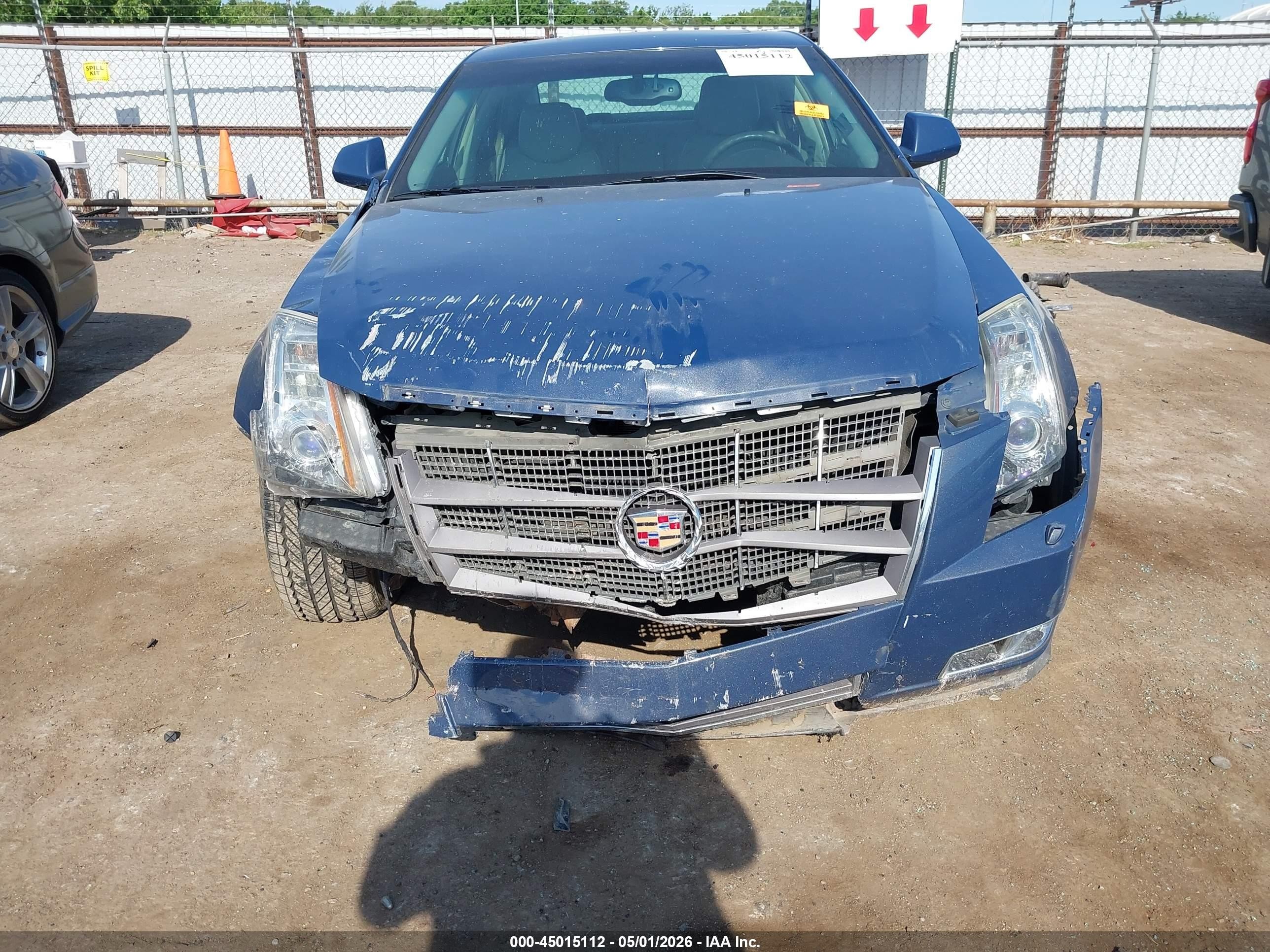 2009 Cadillac Cts Standard Blue vin: 1G6DF577690167110