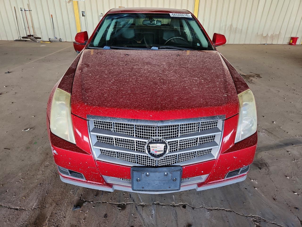 2008 Cadillac Cts Red vin: 1G6DF577780202297