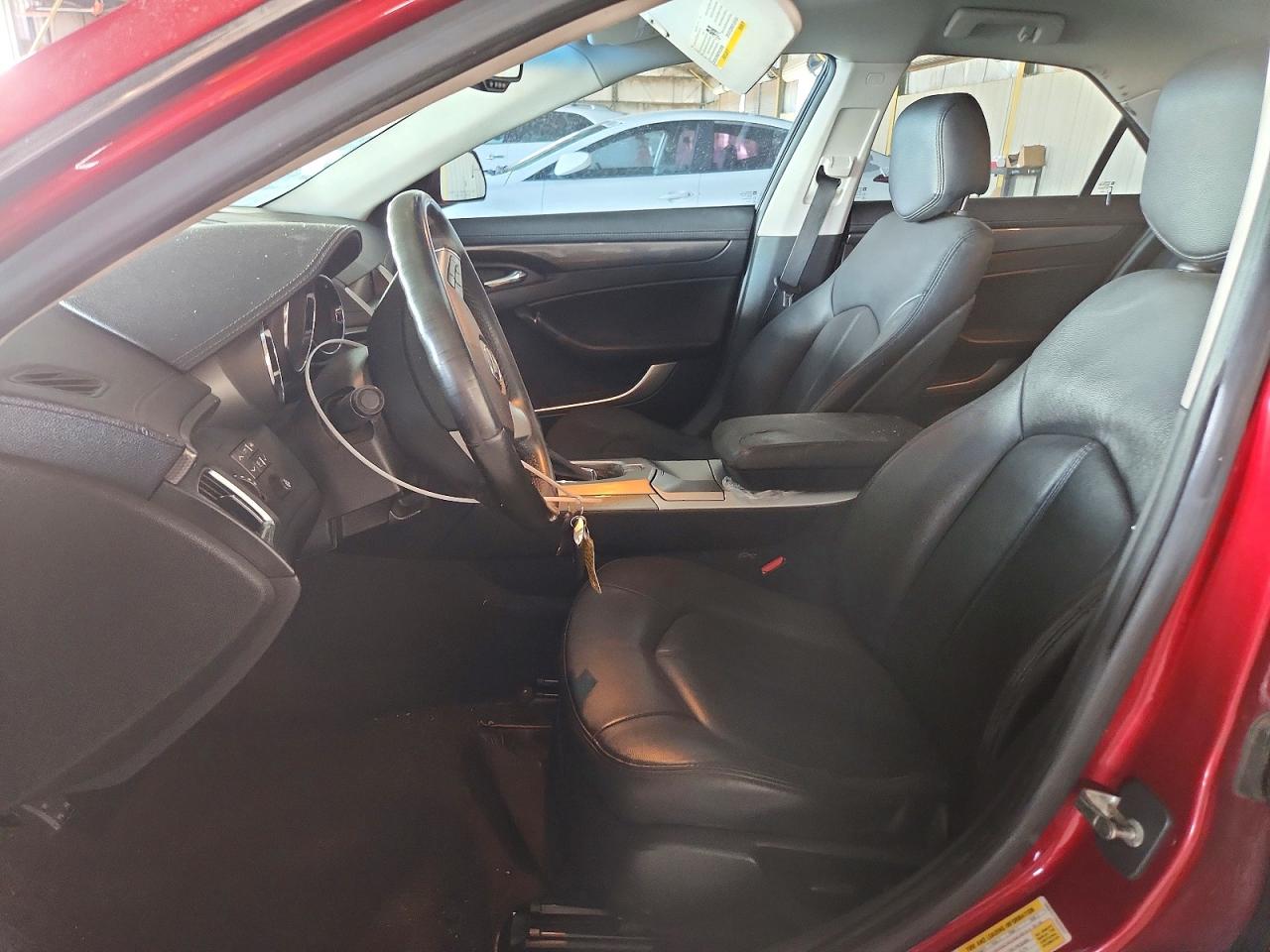 2008 Cadillac Cts Red vin: 1G6DF577780202297