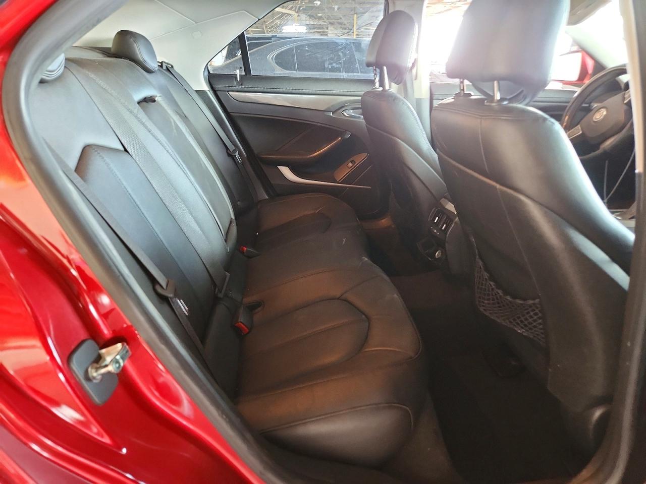 2008 Cadillac Cts Red vin: 1G6DF577780202297