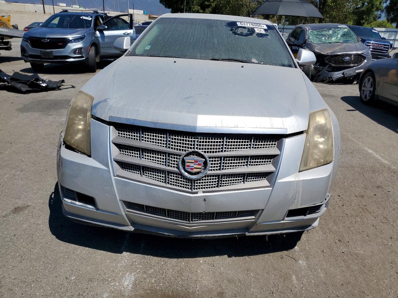 2009 Cadillac Cts Silver vin: 1G6DF577790127716