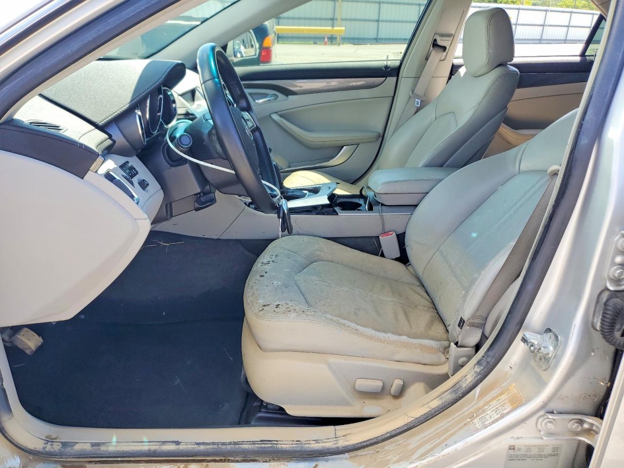 2009 Cadillac Cts Silver vin: 1G6DF577790139915