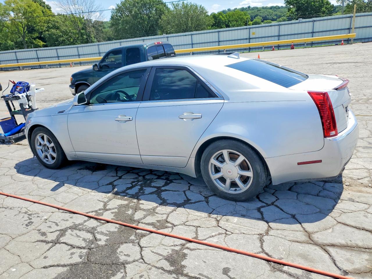 2009 Cadillac Cts Silver vin: 1G6DF577790139915