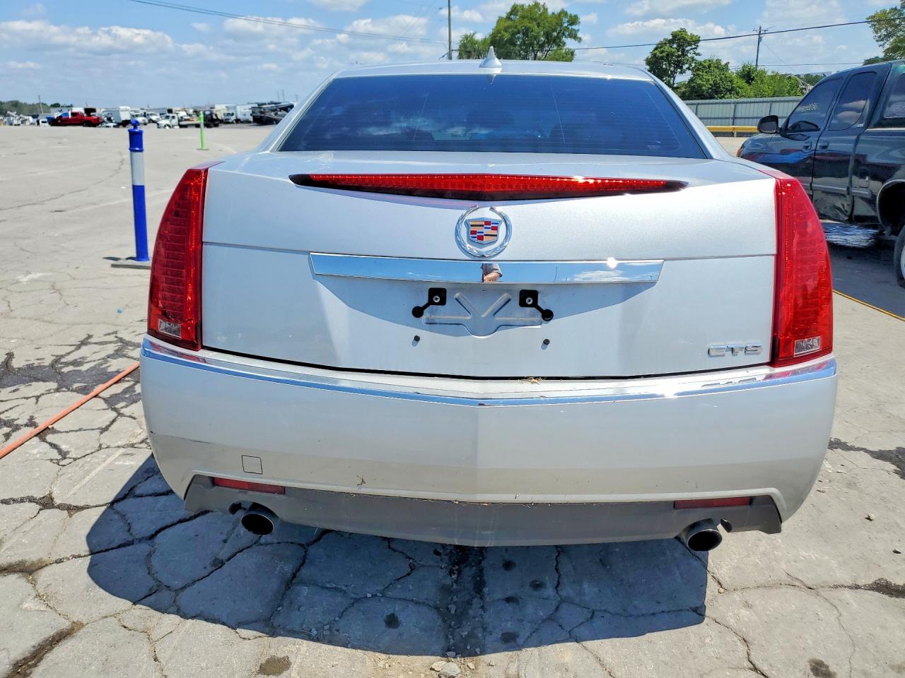 2009 Cadillac Cts Silver vin: 1G6DF577790139915