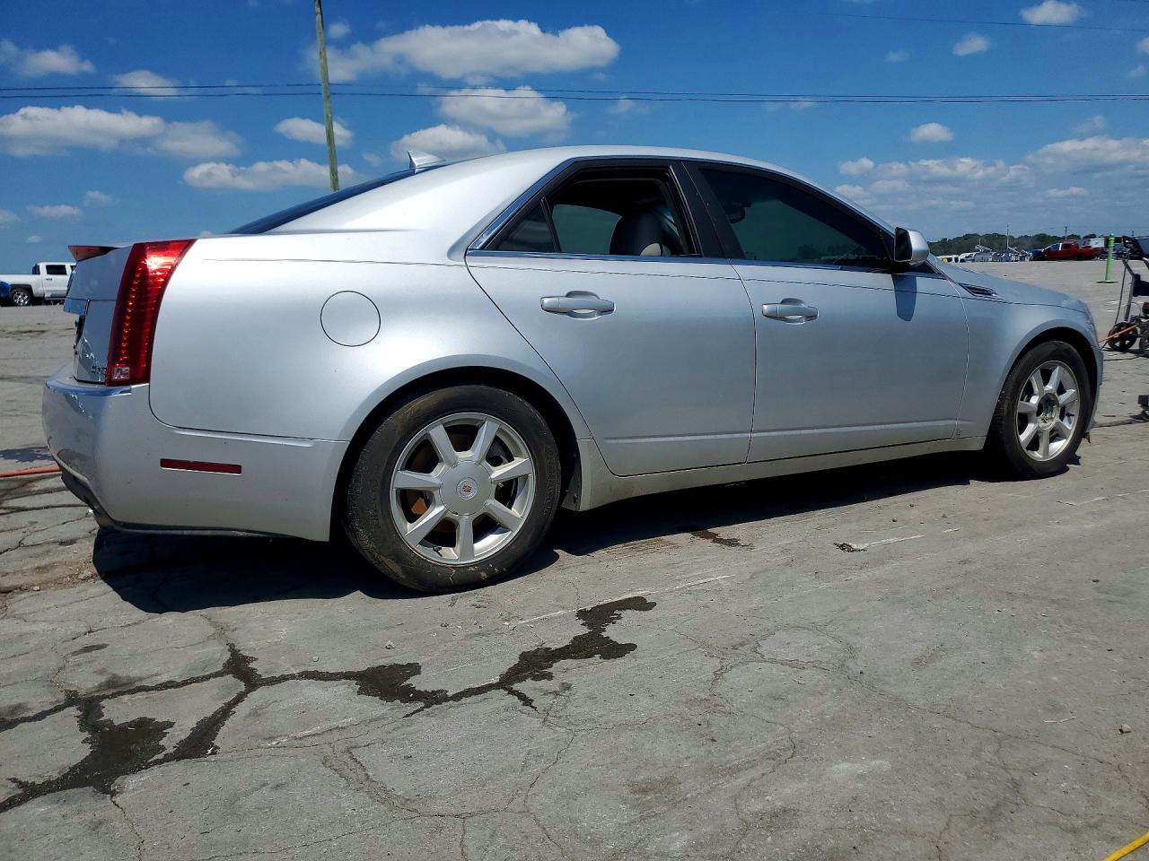 2009 Cadillac Cts Silver vin: 1G6DF577790139915