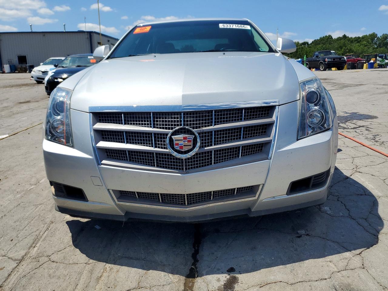 2009 Cadillac Cts Silver vin: 1G6DF577790139915