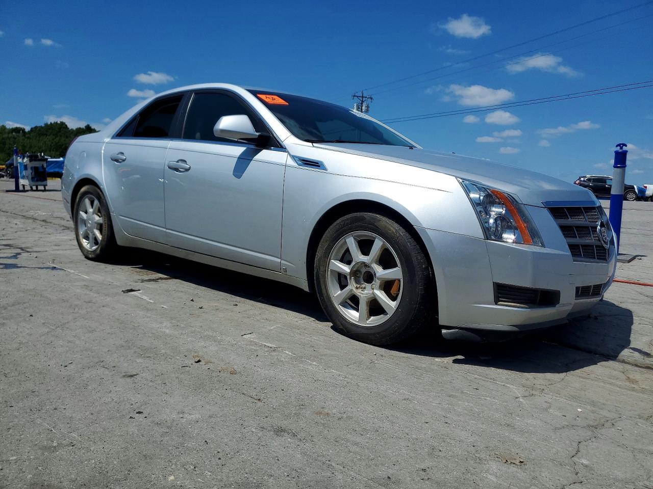 2009 Cadillac Cts Silver vin: 1G6DF577790139915