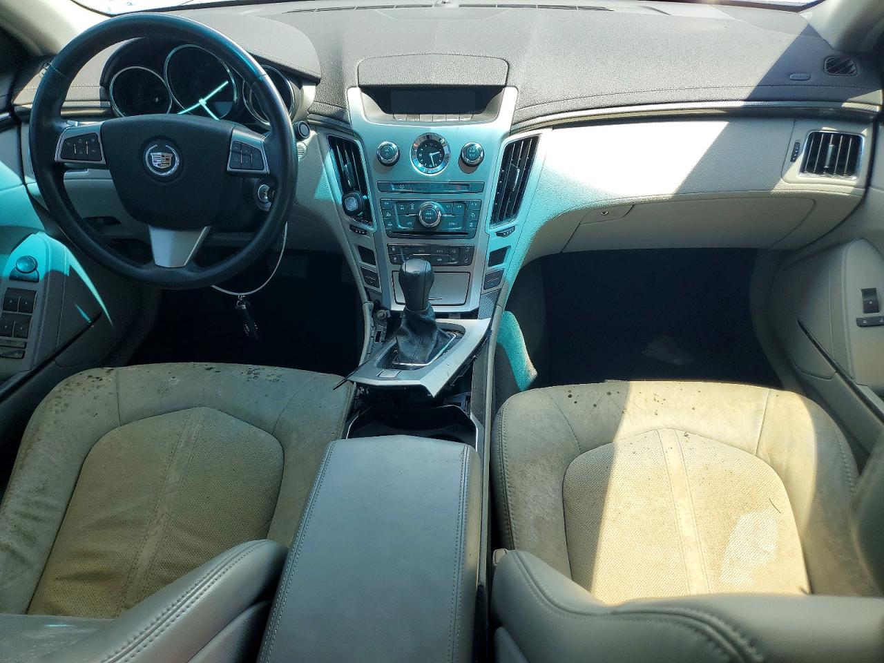 2009 Cadillac Cts Silver vin: 1G6DF577790139915