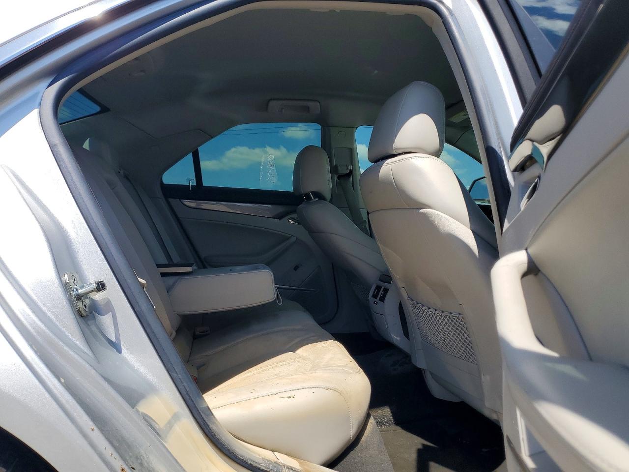 2009 Cadillac Cts Silver vin: 1G6DF577790139915