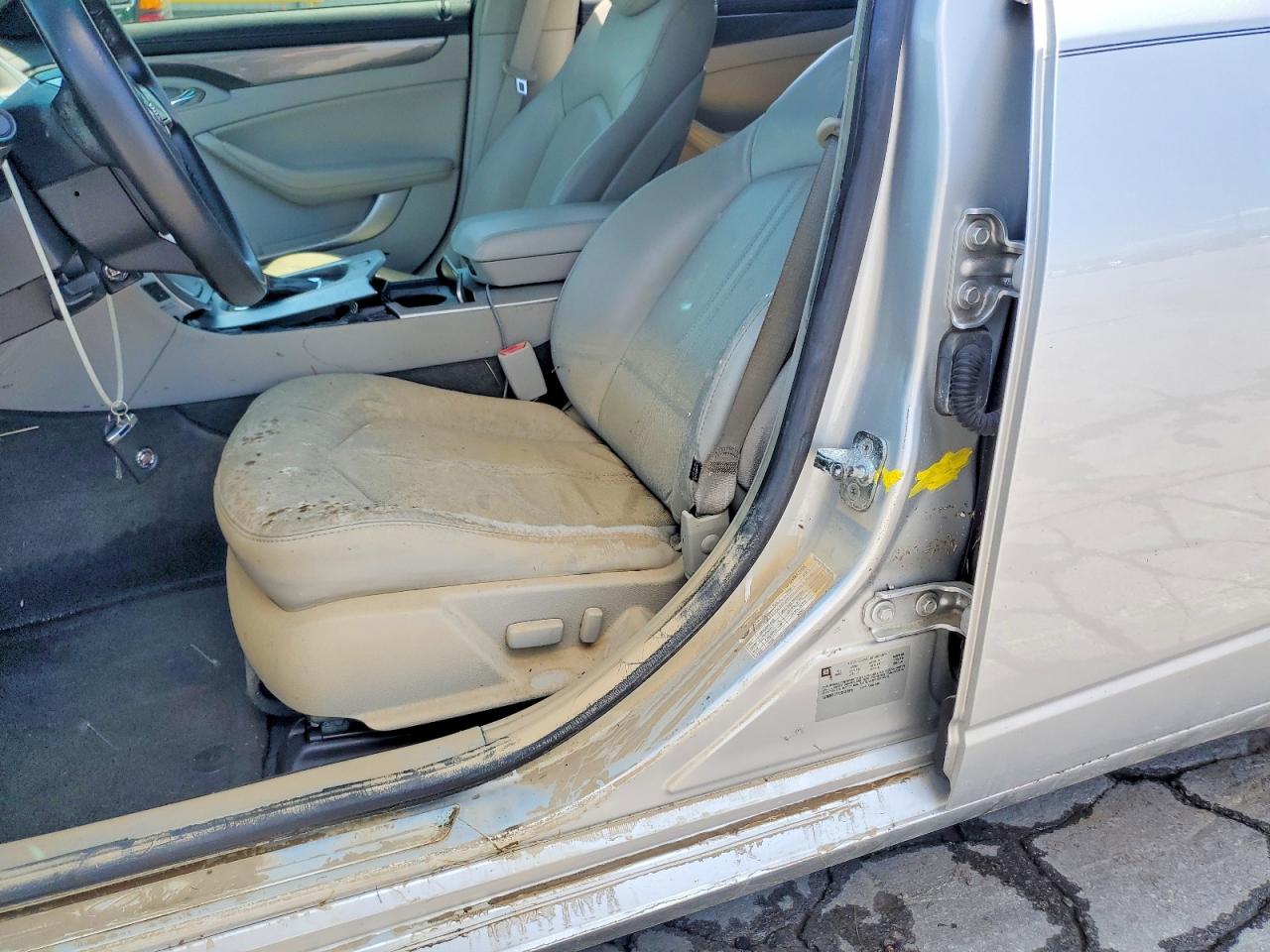 2009 Cadillac Cts Silver vin: 1G6DF577790139915