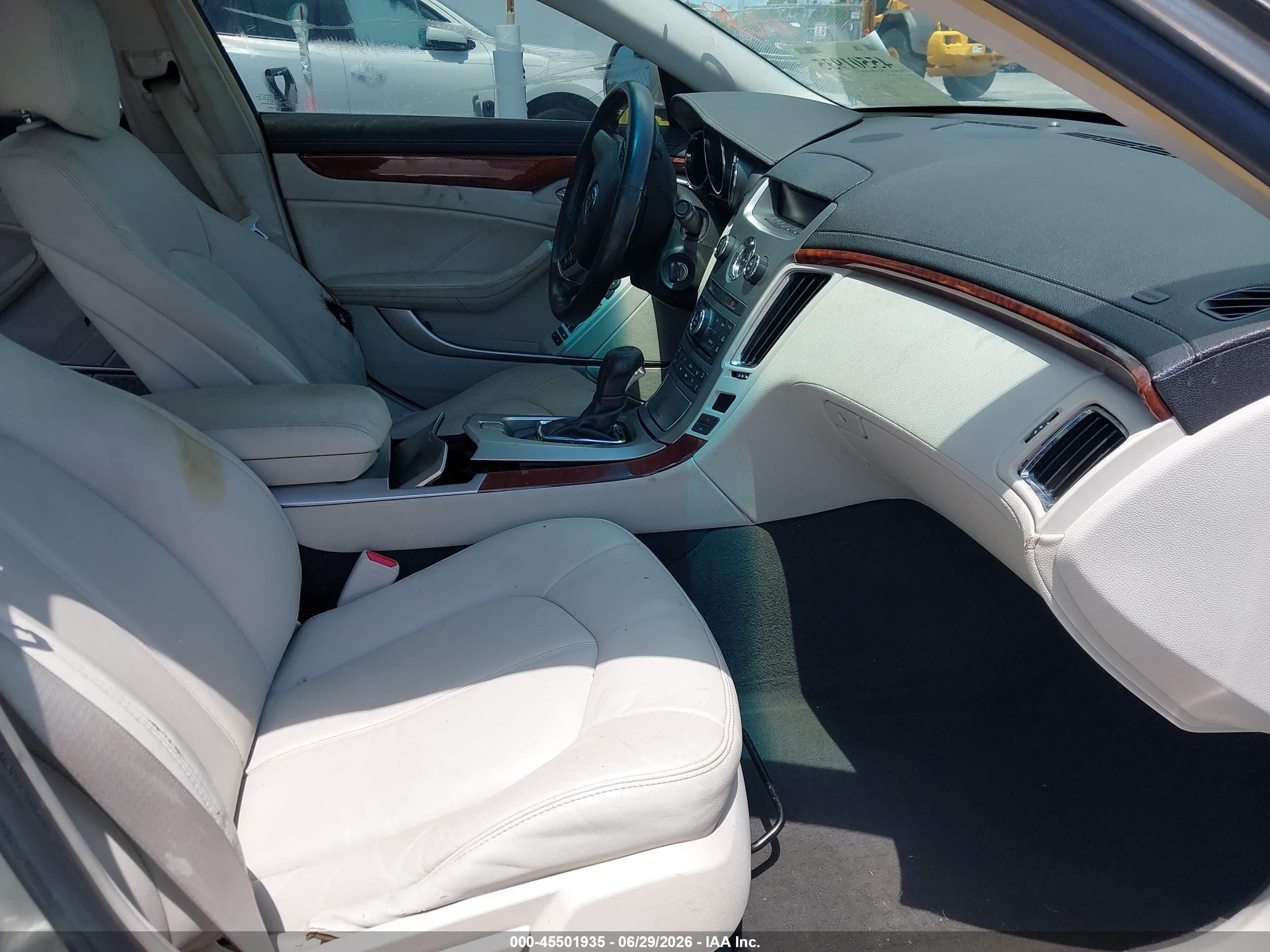 2008 Cadillac Cts Standard Silver vin: 1G6DF577880141722