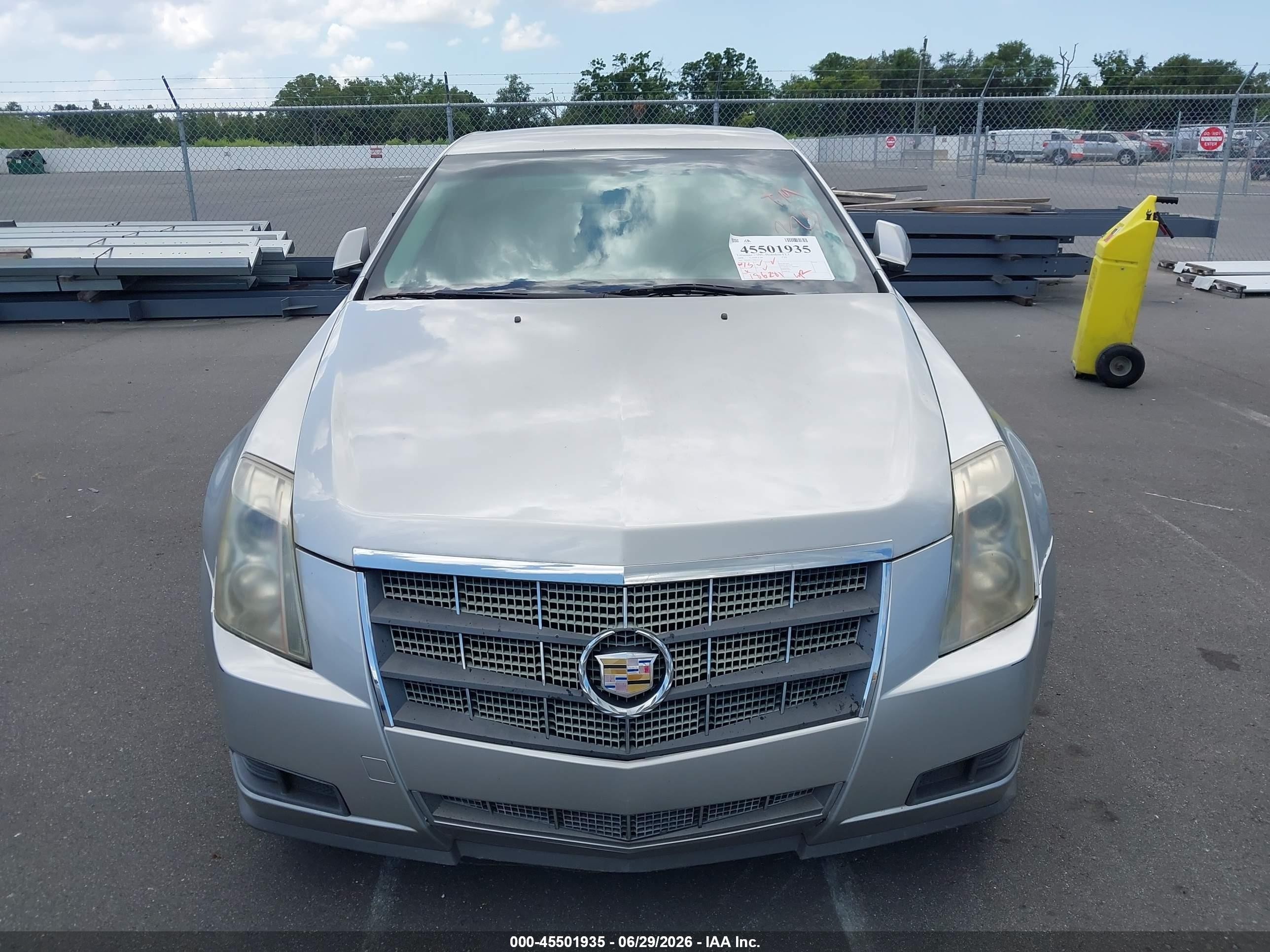 2008 Cadillac Cts Standard Silver vin: 1G6DF577880141722