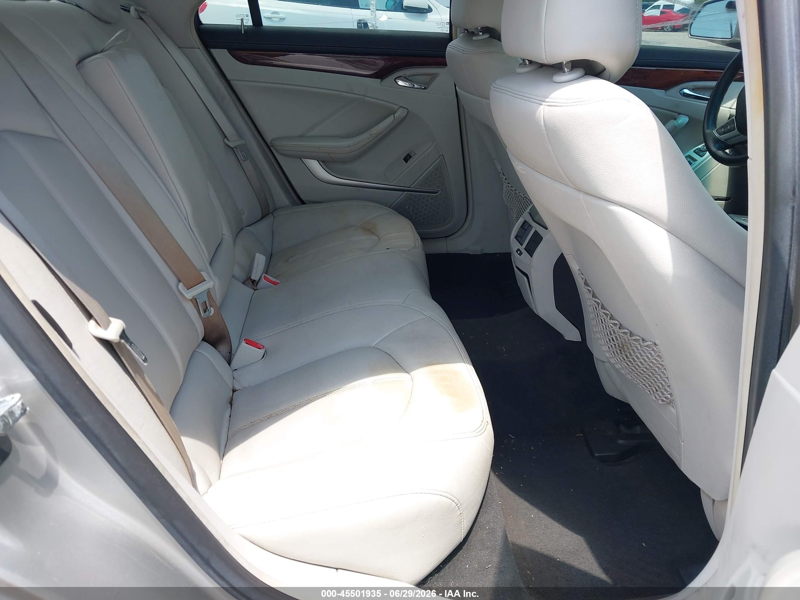 2008 Cadillac Cts Standard Silver vin: 1G6DF577880141722