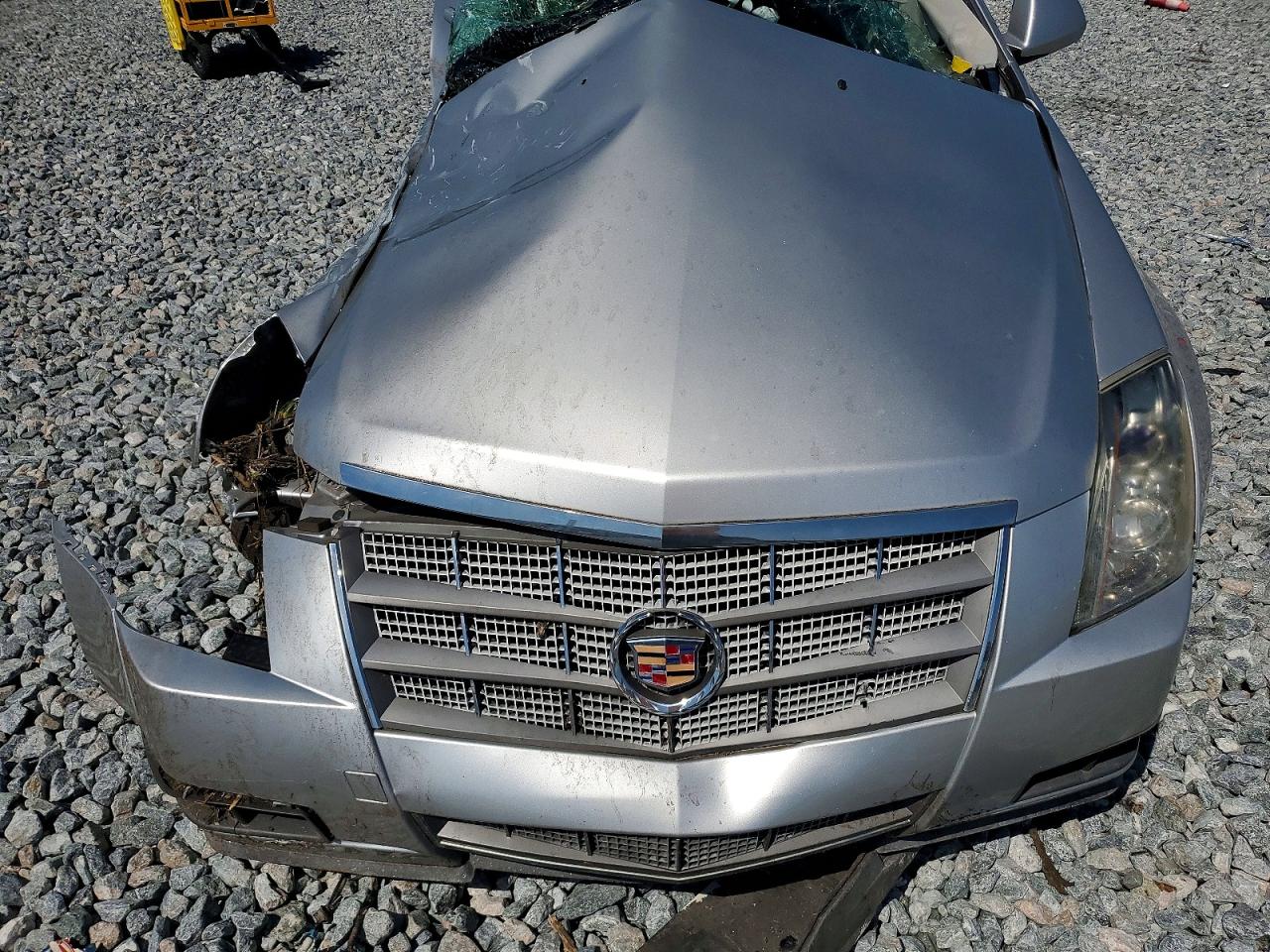 2008 Cadillac Cts Silver vin: 1G6DF577880151280