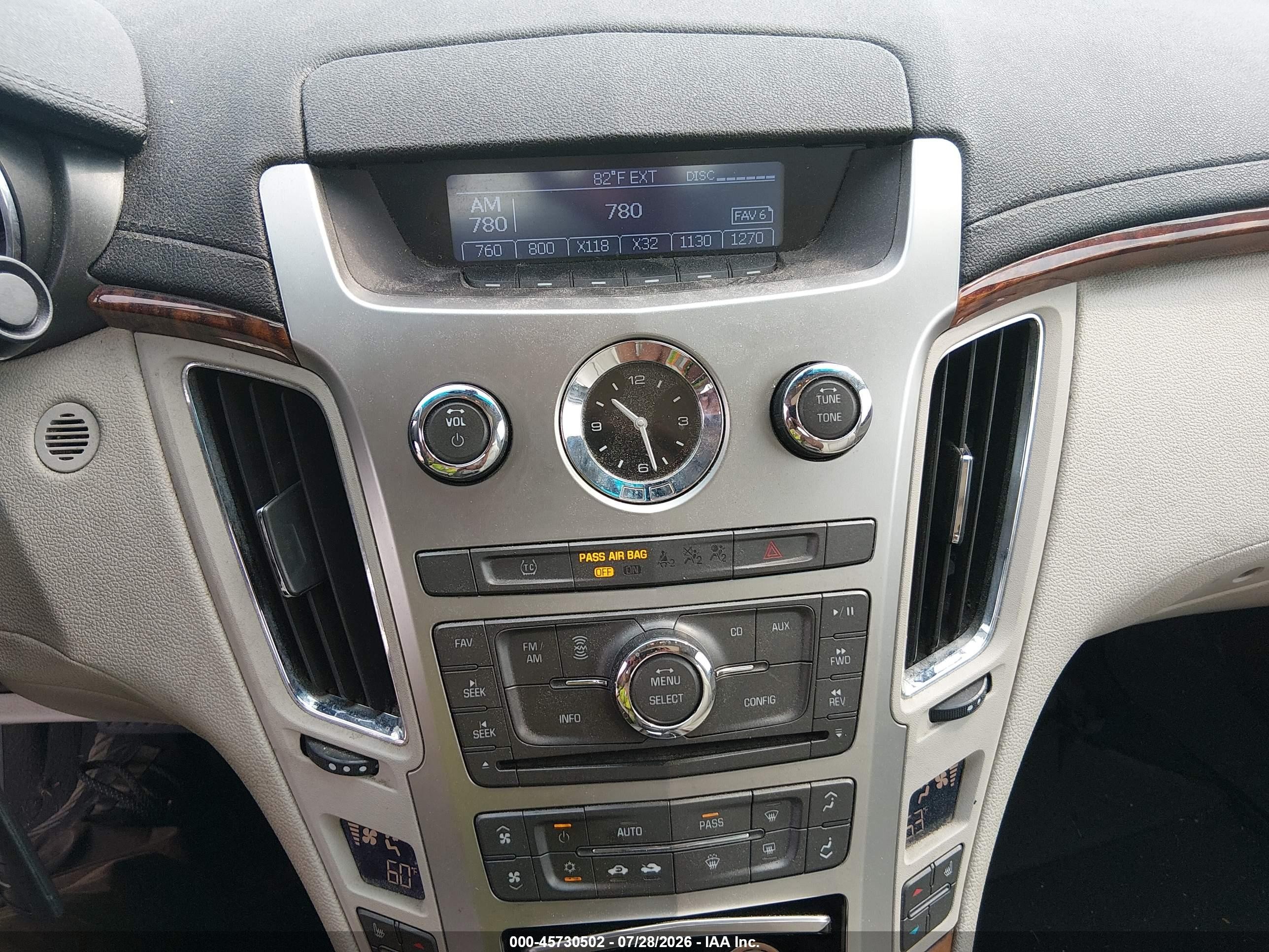 2008 Cadillac Cts Rwd W/1sa Серебряный vin: 1G6DF577880195666
