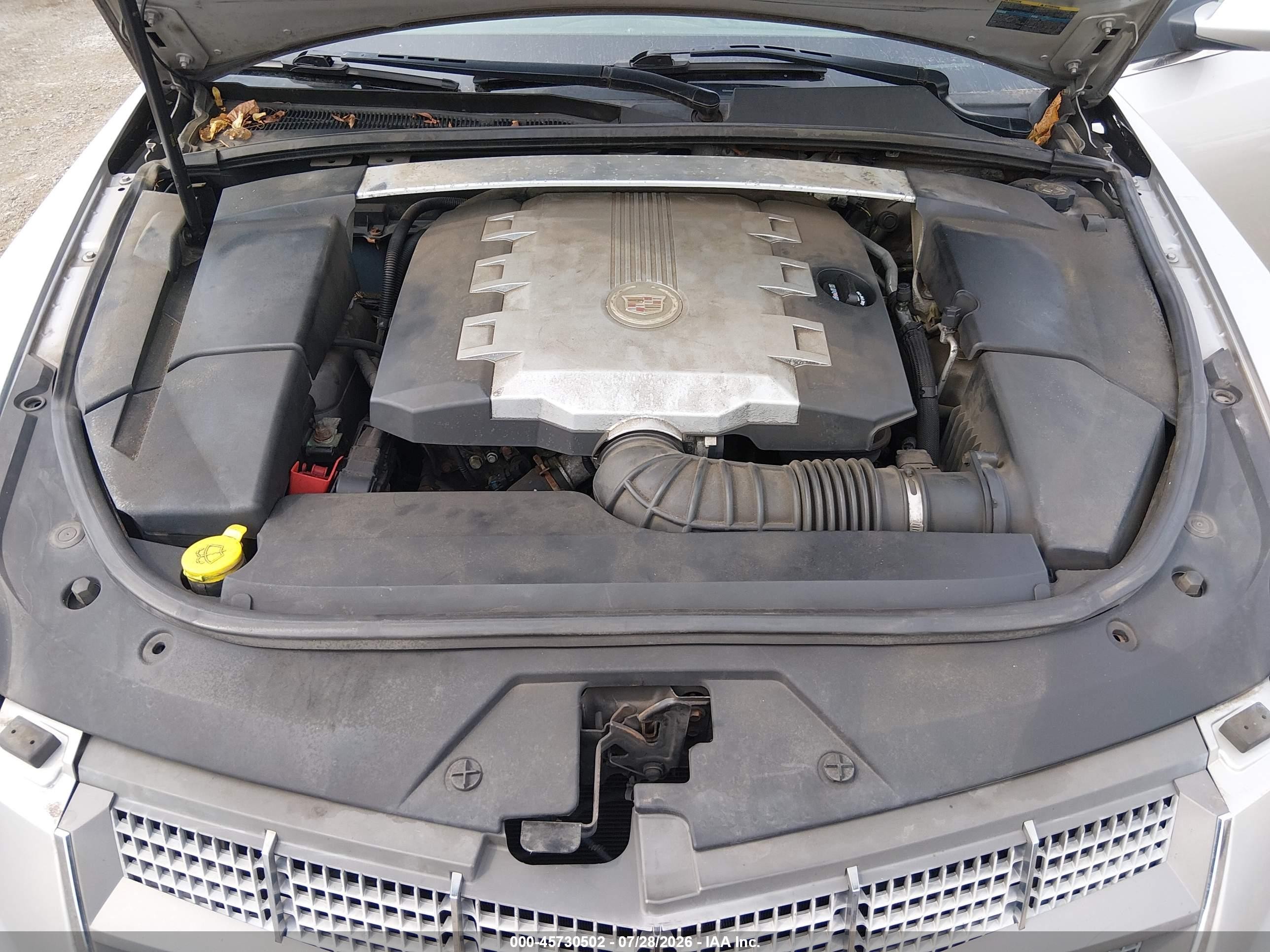 2008 Cadillac Cts Rwd W/1sa Серебряный vin: 1G6DF577880195666