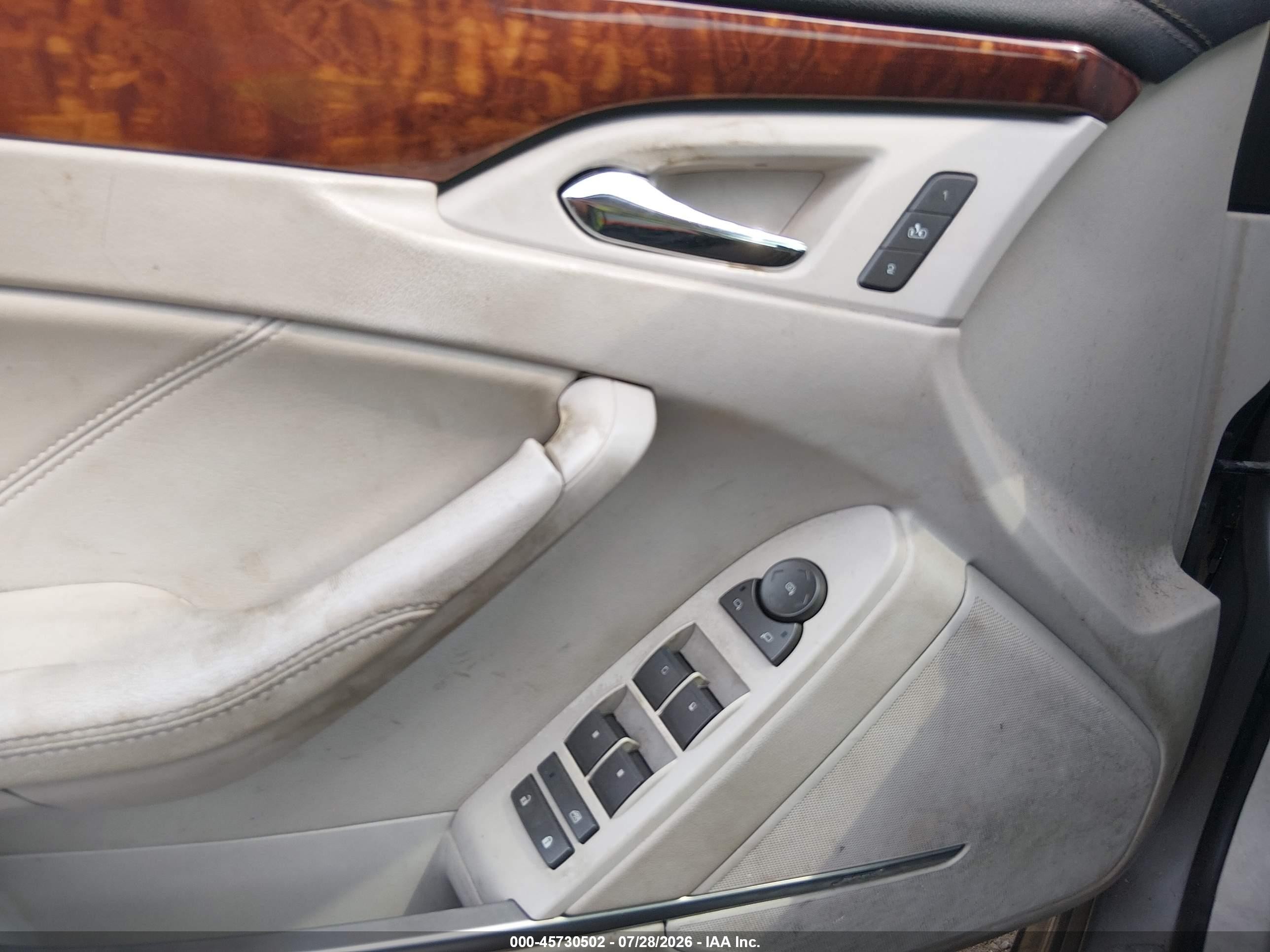 2008 Cadillac Cts Rwd W/1sa Серебряный vin: 1G6DF577880195666
