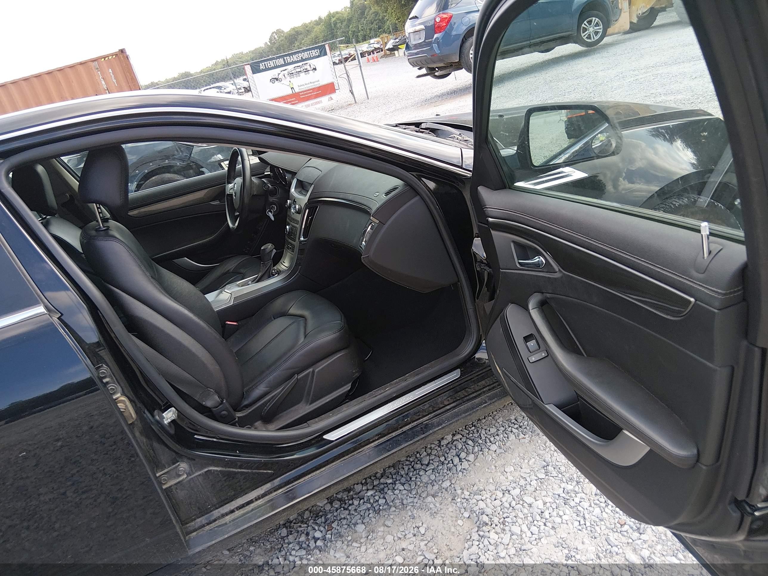 2009 Cadillac Cts Rwd W/1sa Black vin: 1G6DF577890113050