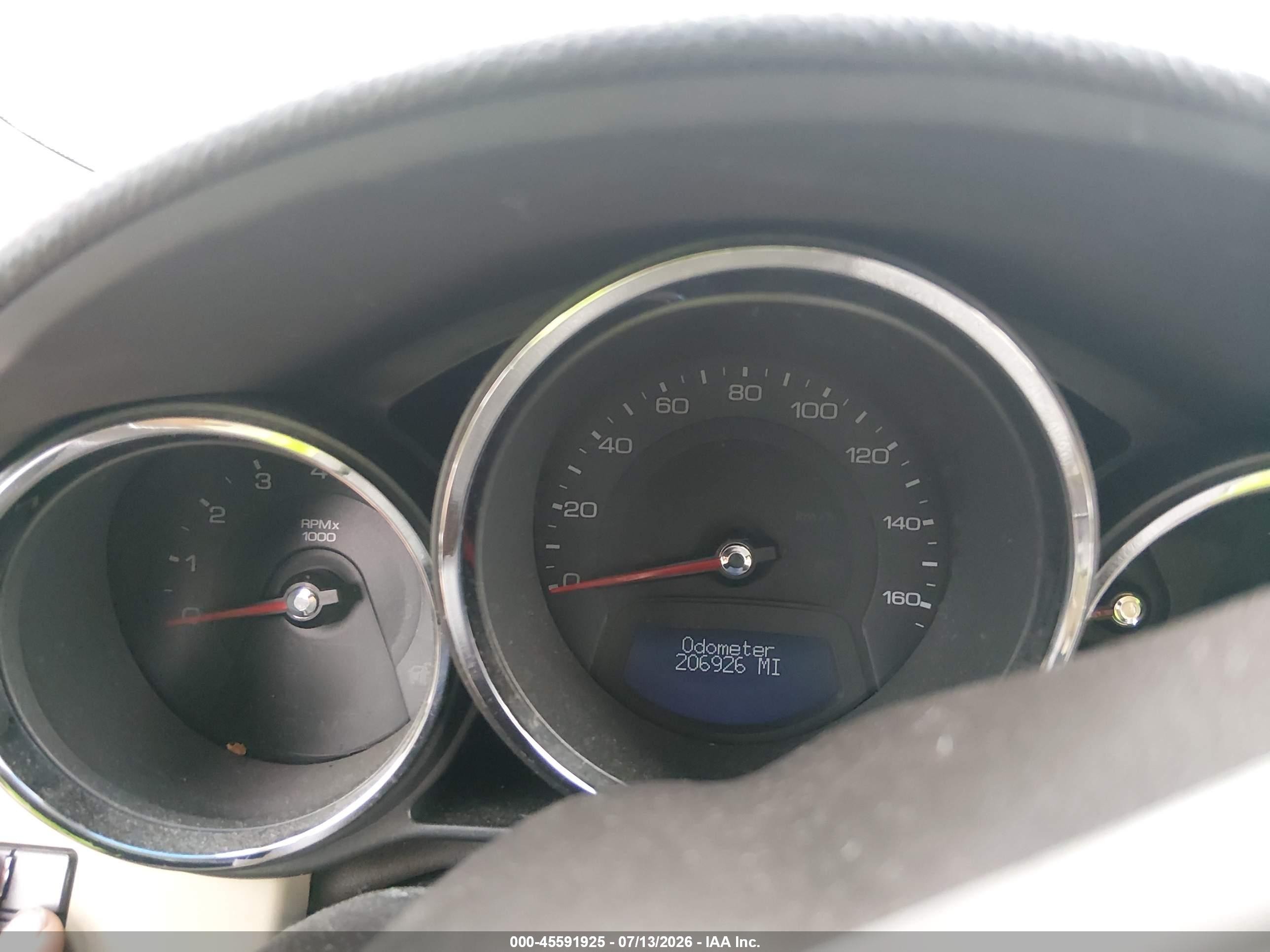 2009 Cadillac Cts Rwd W/1sa Синий vin: 1G6DF577890128843