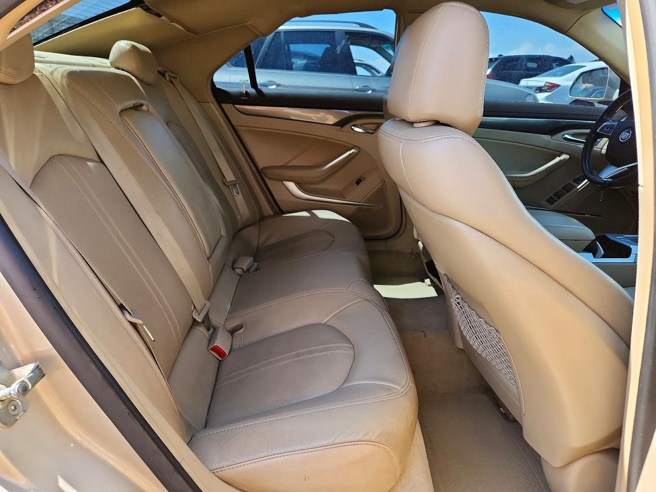 2008 Cadillac Cts Beige vin: 1G6DF577980157587