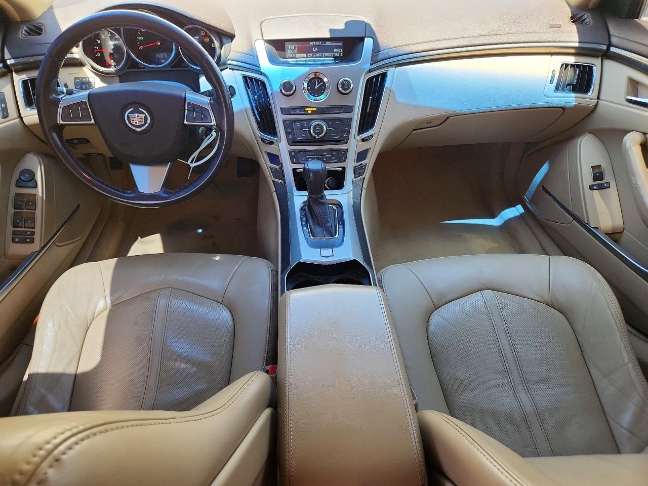 2008 Cadillac Cts Beige vin: 1G6DF577980157587