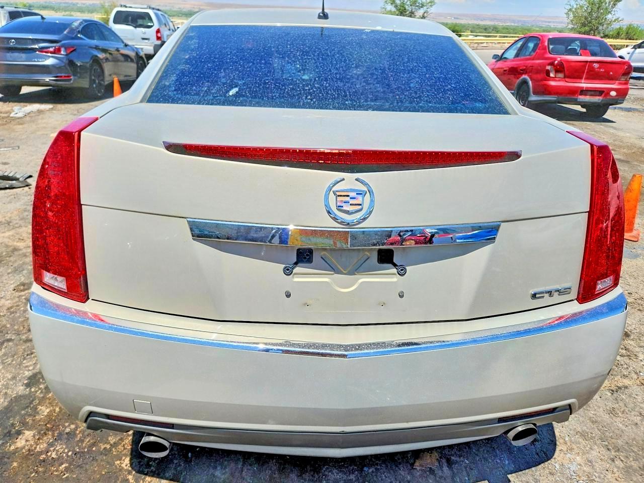 2008 Cadillac Cts Beige vin: 1G6DF577980157587