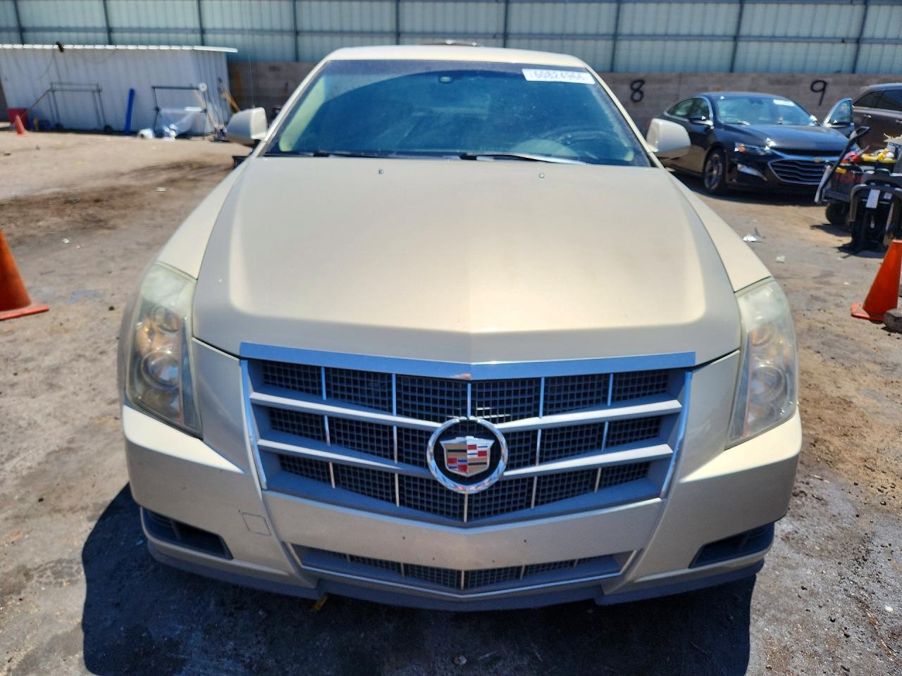 2008 Cadillac Cts Beige vin: 1G6DF577980157587