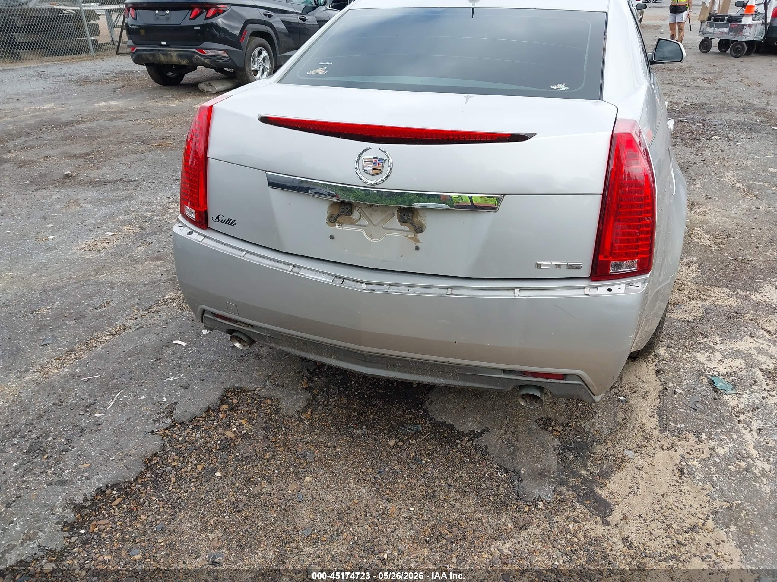 2008 Cadillac Cts Standard Silver vin: 1G6DF577980176270