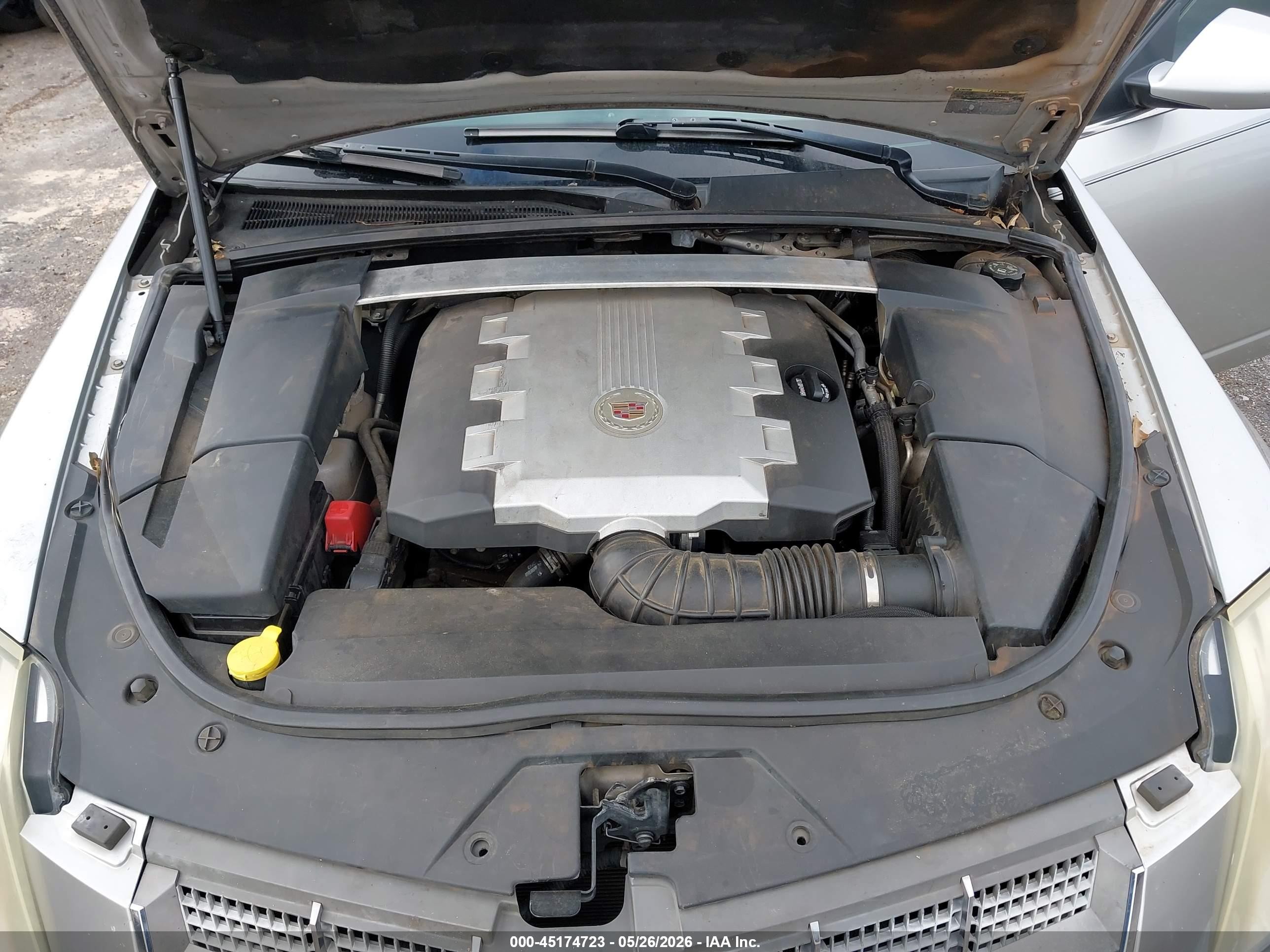 2008 Cadillac Cts Standard Silver vin: 1G6DF577980176270